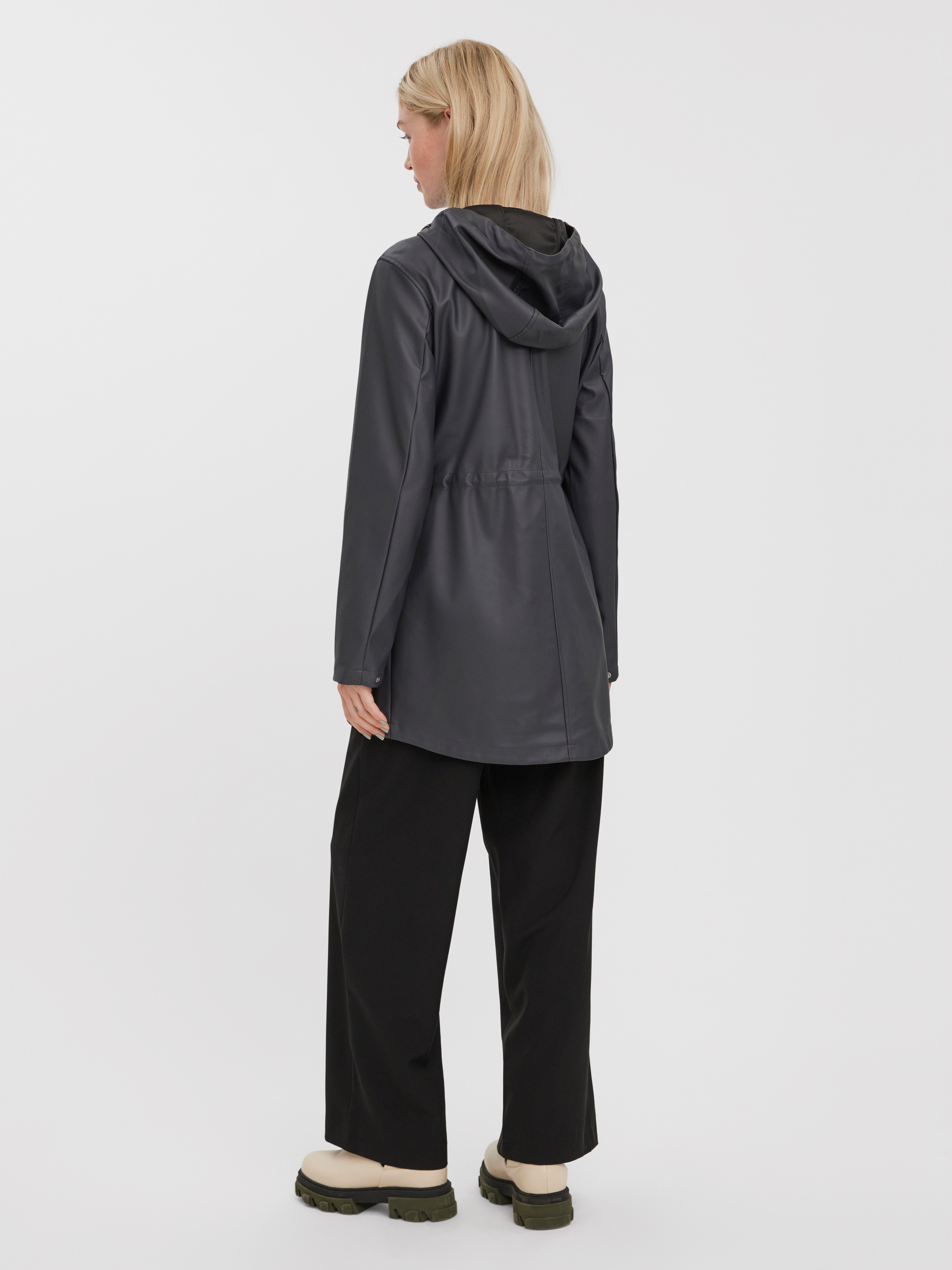 Vero Moda Regenjacke VMMALOU COATED JACKET wasserabweisende Beschichtung