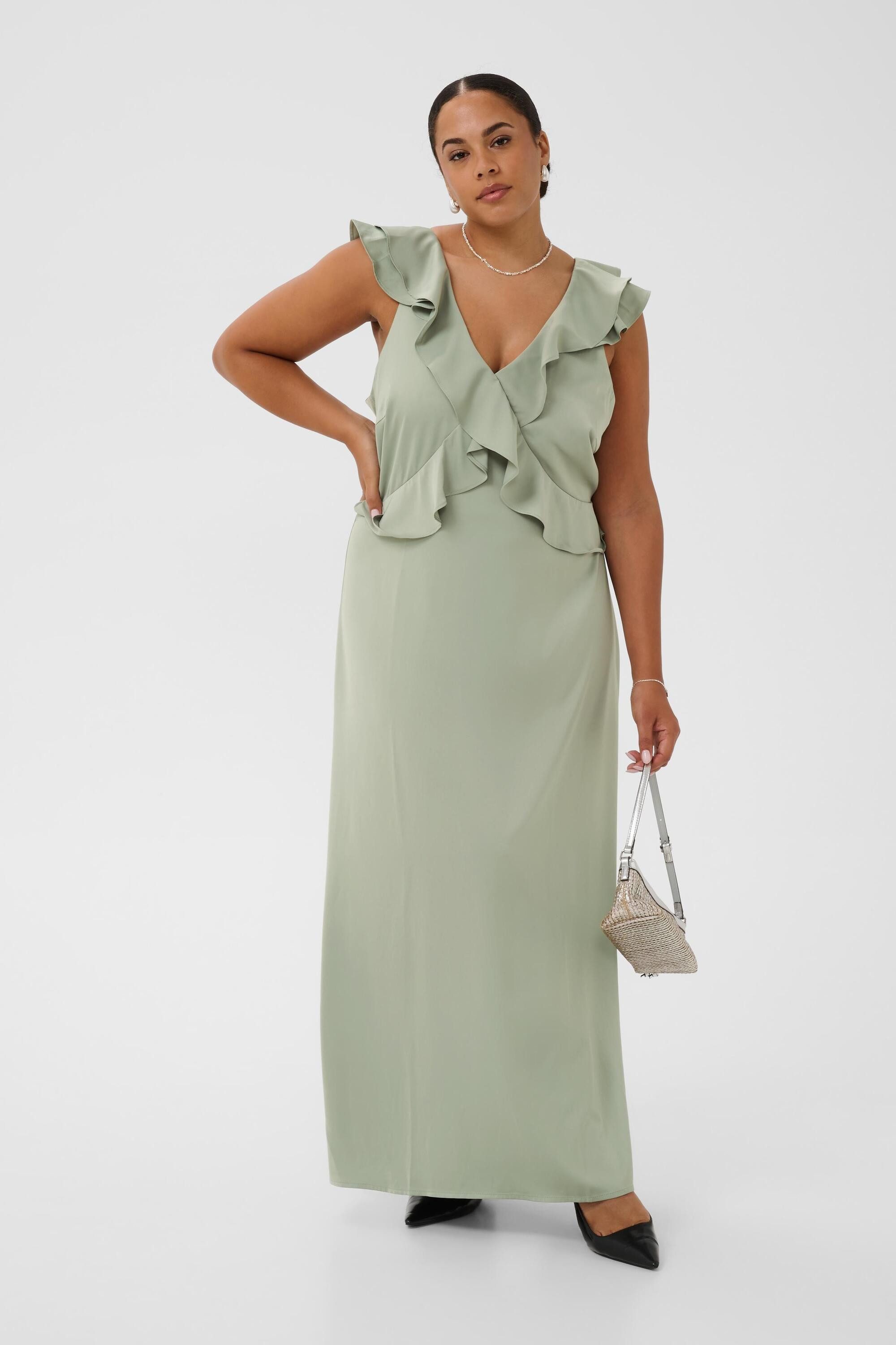 KAFFE Curve Blusenkleid Kleid KCjamie Große Größen