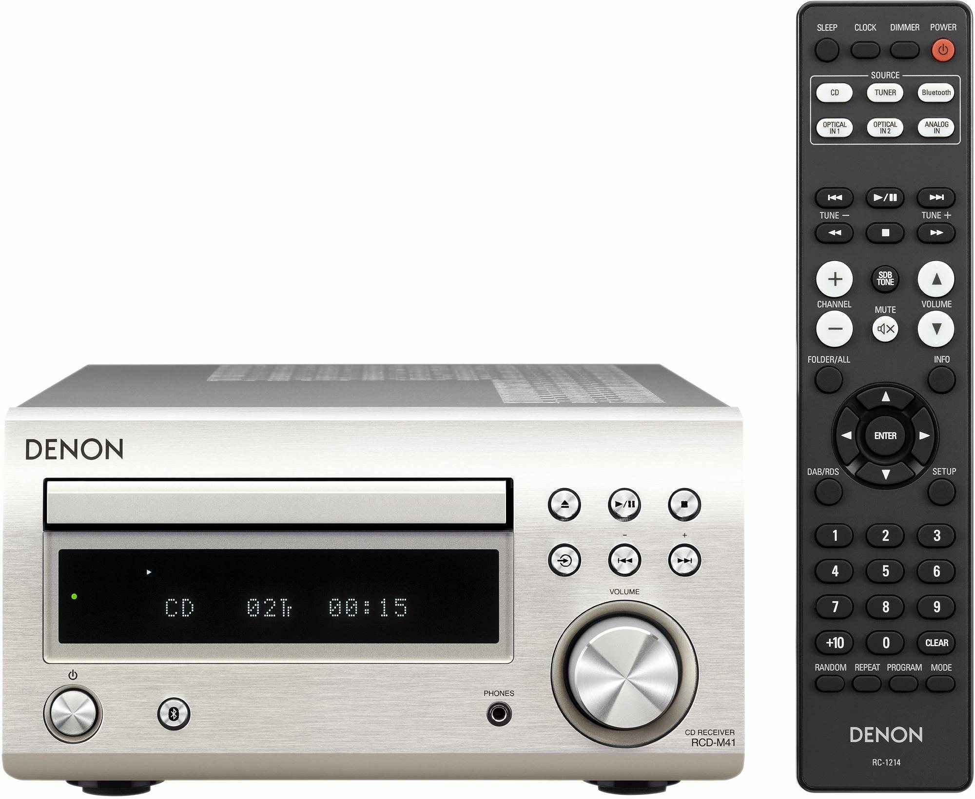RCD-M41DAB -Kanal Audio-Receiver (CD-Player, Bluetooth) RCD-M41DAB -Kanal Audio-Receiver (CD-Player, Bluetooth)