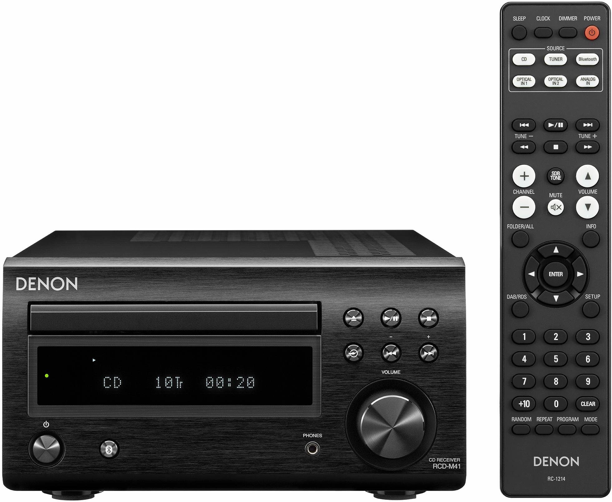 Denon »RCDM41DAB« CDPlayer (Bluetooth, FMTuner mit RDS) online kaufen OTTO
