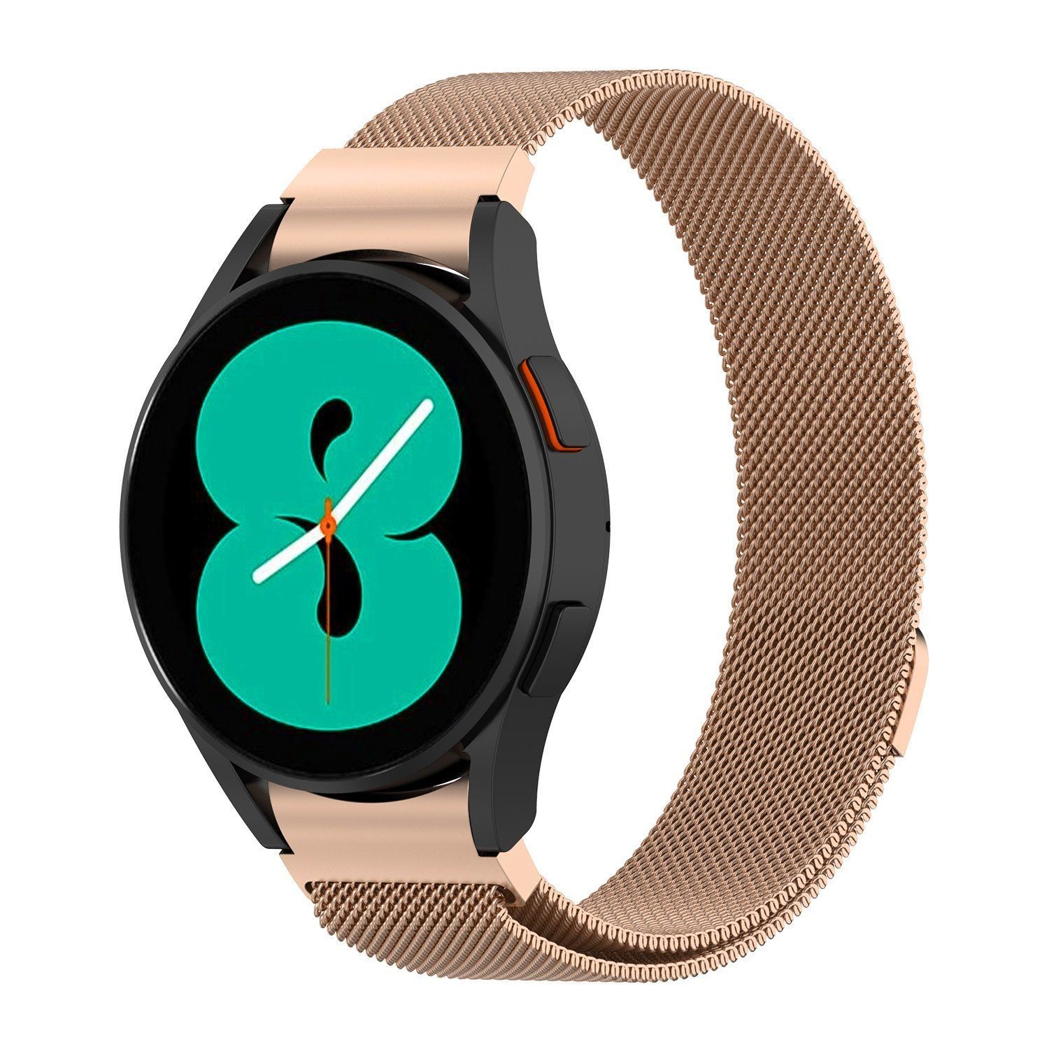 Samsung Watch5/4,Rosenpulver,20mm Smartwatch-Armband Band,für Diida Galaxy Uhrenarmband,Watch Roségold