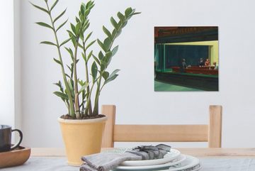OneMillionCanvasses® Leinwandbild Nighthawks - Edward Hopper, (1 St), Leinwand Bilder für Wohnzimmer Schlafzimmer