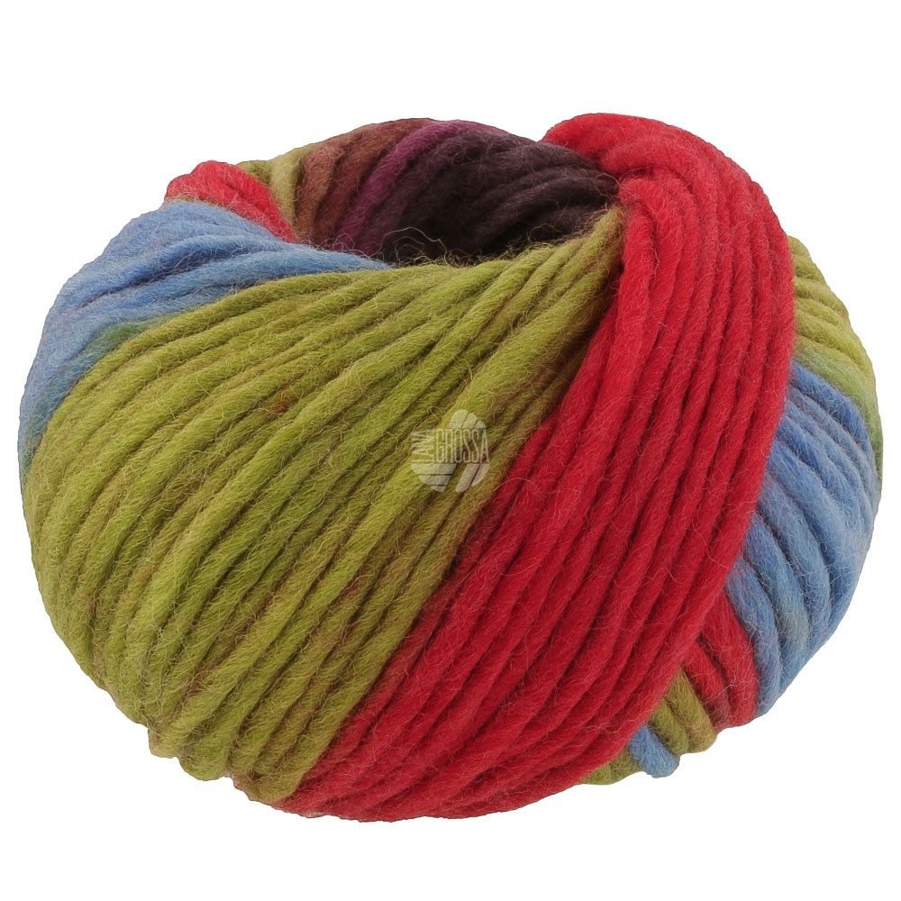 LANA GROSSA FELTRO ARCO Häkelwolle, 50 m (Strickgarn zum Filzen mit Farbverlauf), 50 g
