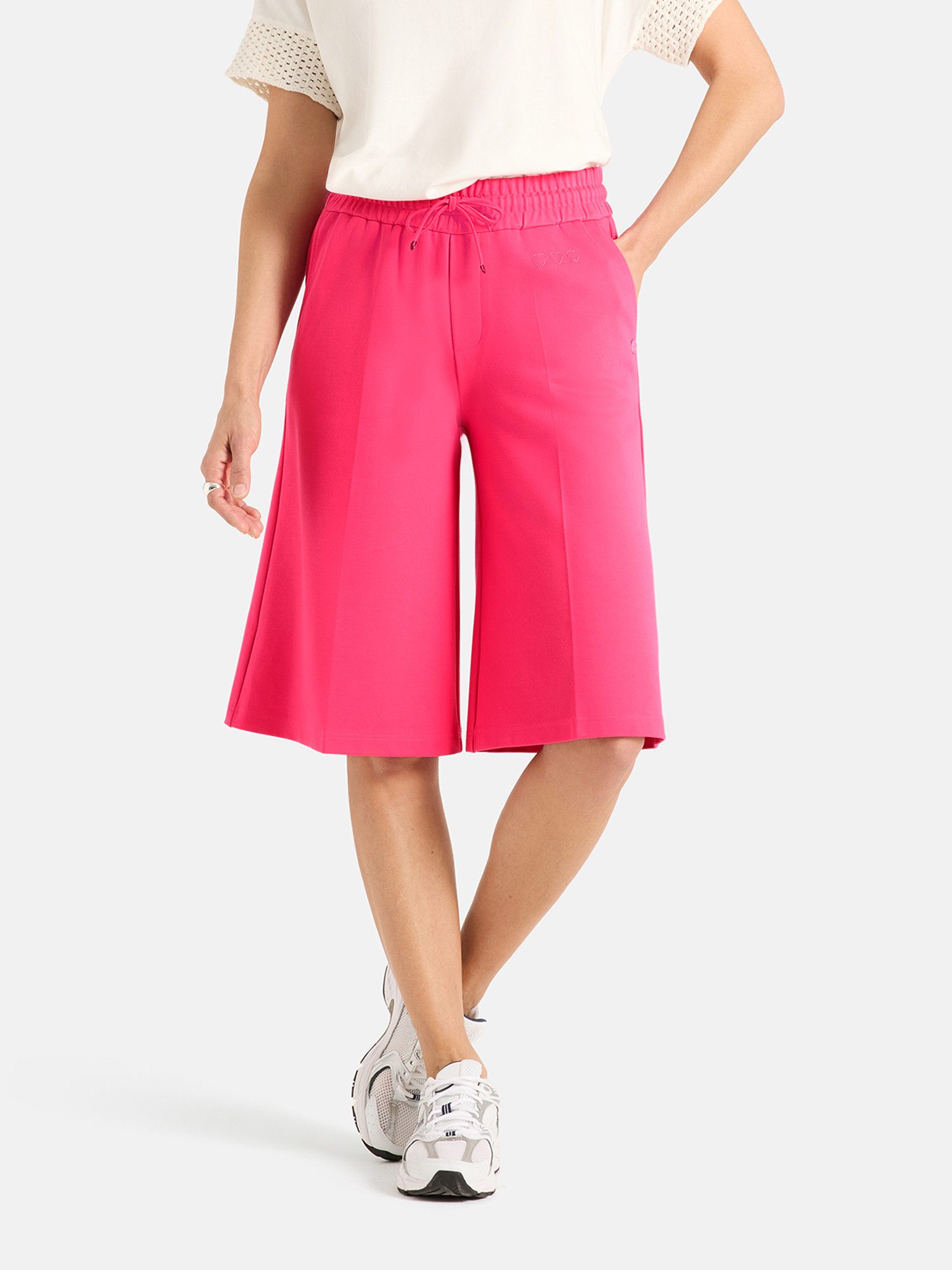 Lieblingsstück Bermudas LS-88 im Viskose-Mix, weites Bein