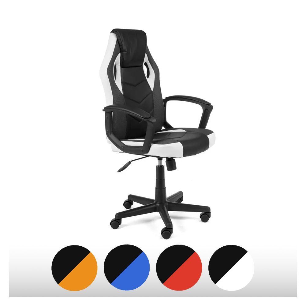 Furnify Gaming-Stuhl Gaming-Stuhl NEO Drehstuhl Racing Gaming Stuhl Orange