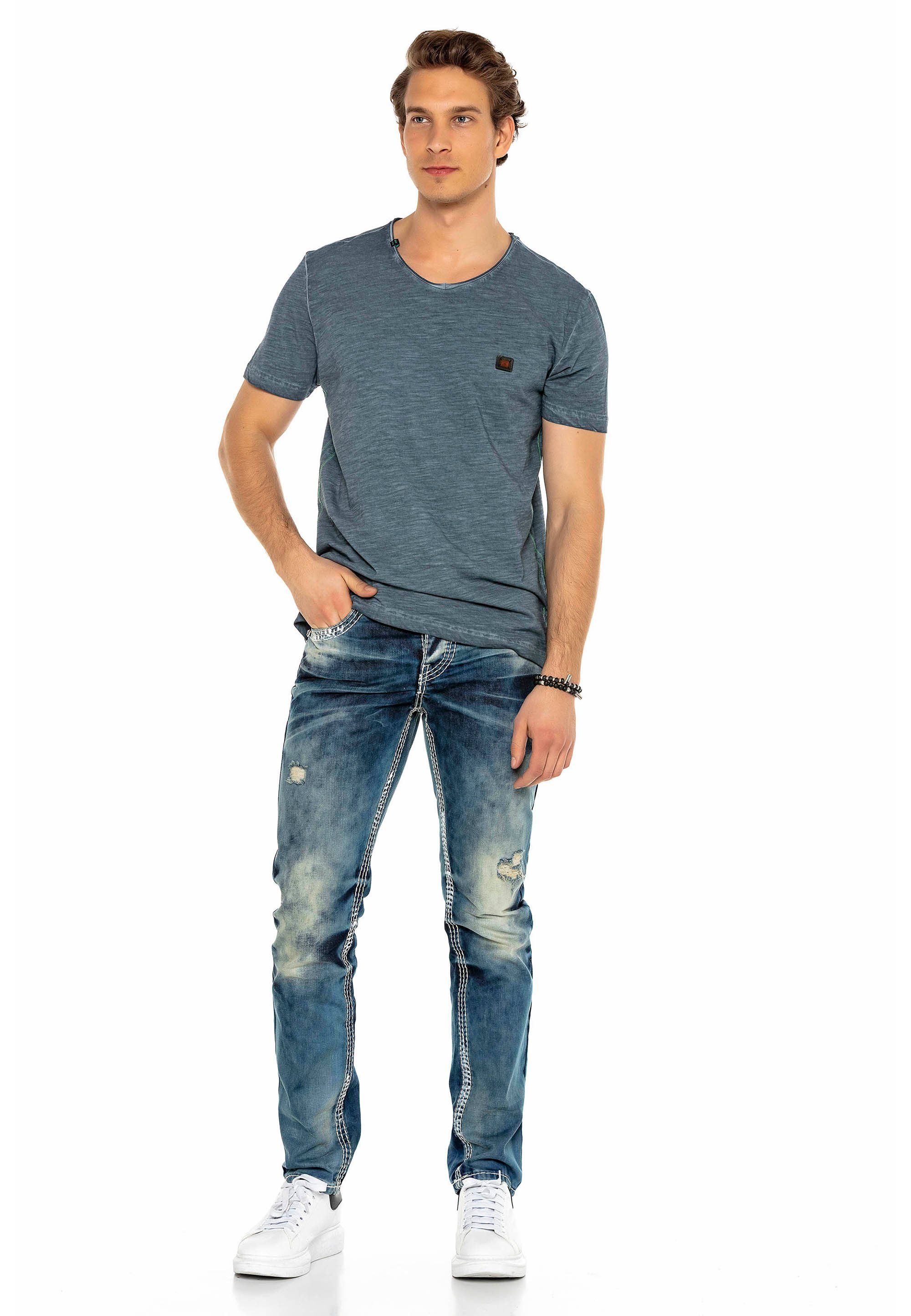 Fit & Used-Look coolen Bequeme Baxx im Cipo Jeans Straight