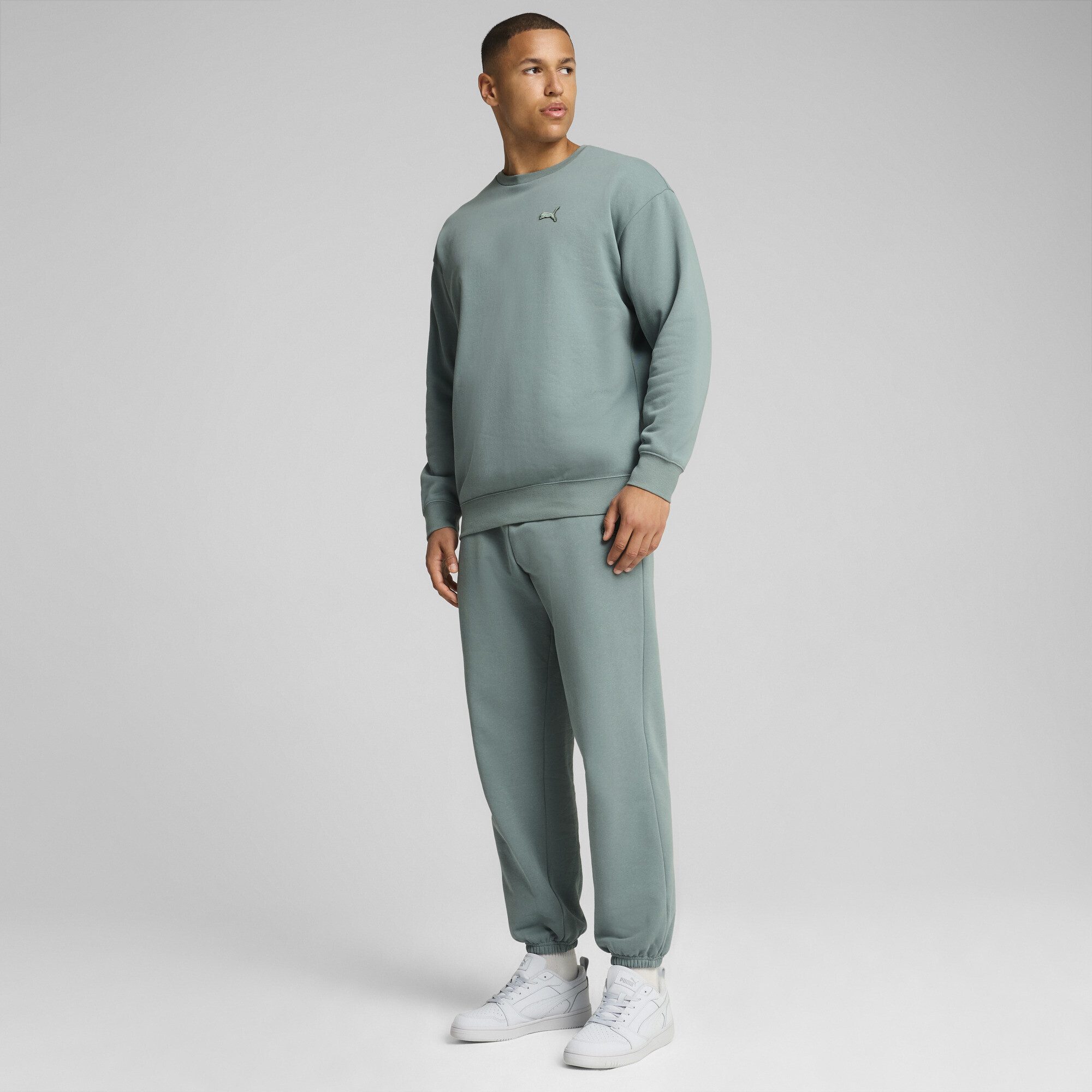 PUMA Rundhalspullover Essentials Elevated Crewneck Erwachsene günstig online kaufen