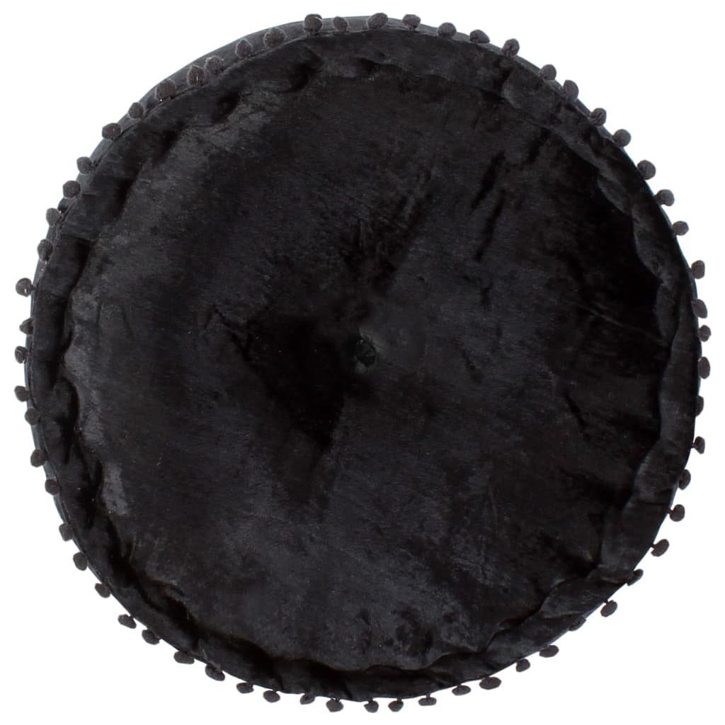 vidaXL Polsterhocker Pouf Rund Samt 40×20 günstig online kaufen