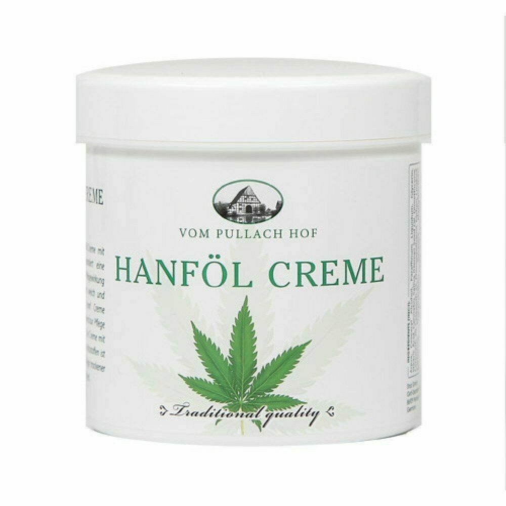 emeco Körperpflegemittel 2x Hanföl Creme 250 ml - für die Pflege trockener und reifer Haut!, 2-tlg.