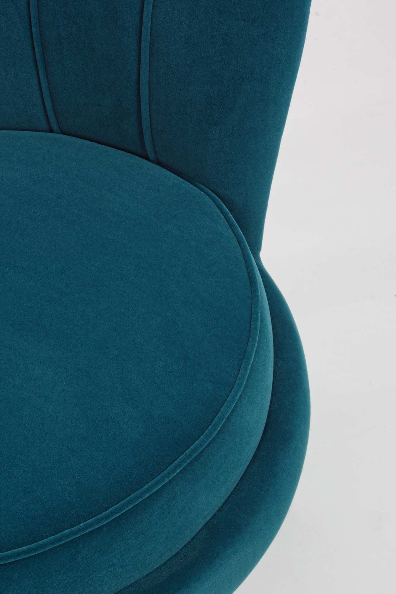 Bizzotto Sessel Giliola in Samt-Optik, Blau günstig online kaufen