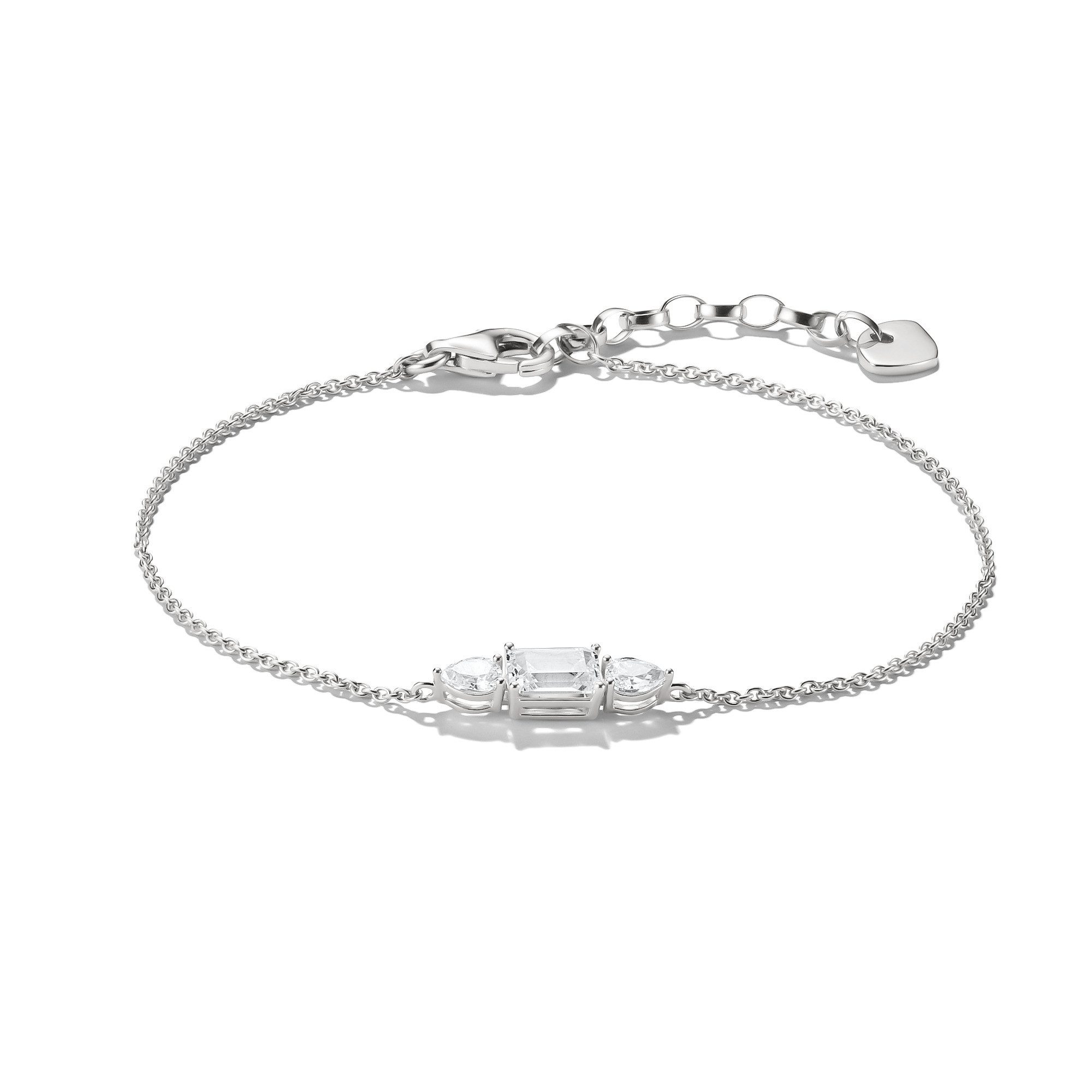 Thomas Sabo Armband Bold Elegance Armband mit funkelnden Zirkonia, mit Zirkonia (synth)