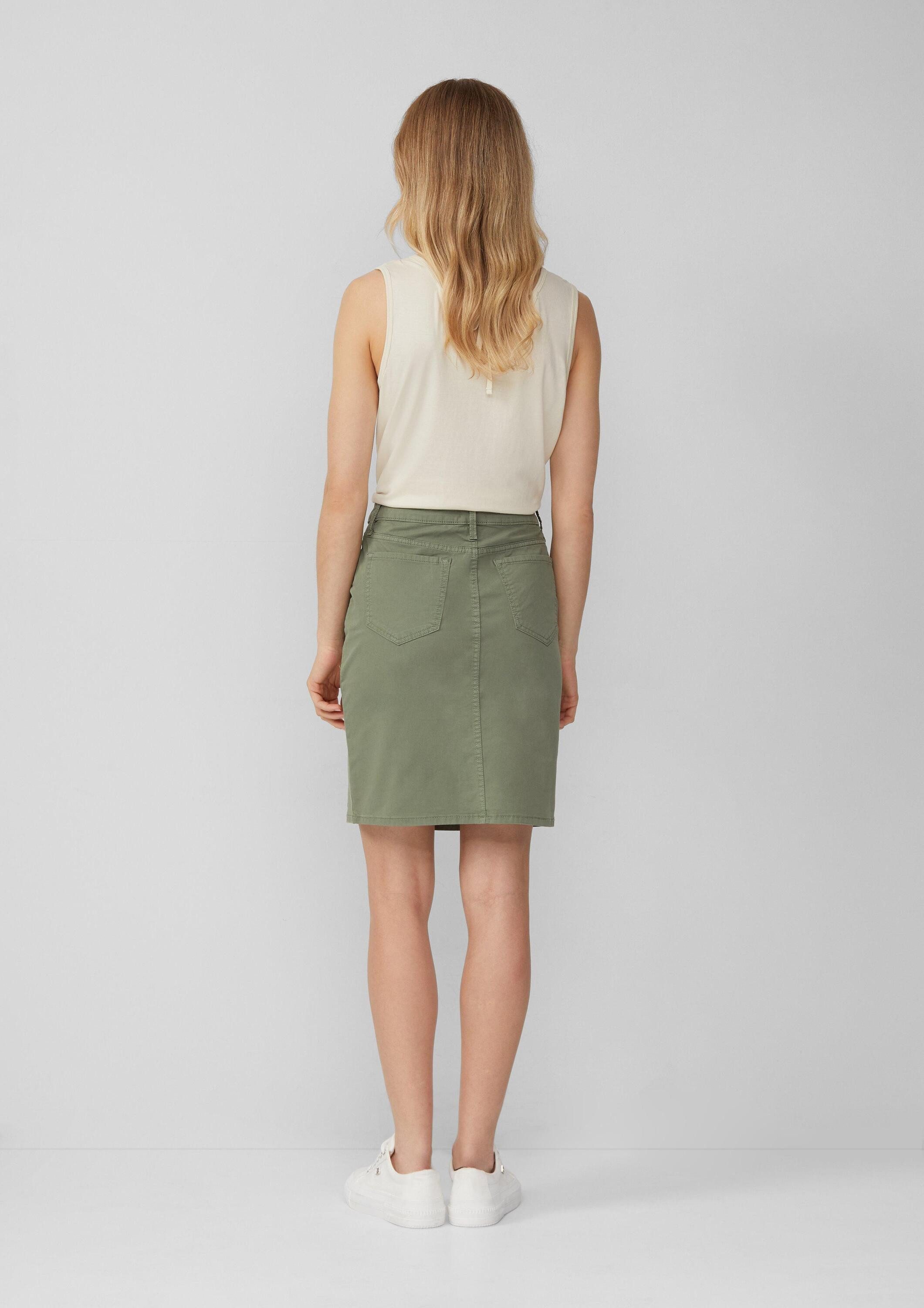 s.Oliver Minirock Rock Kurzer Rock mit aufgesetzten Taschen