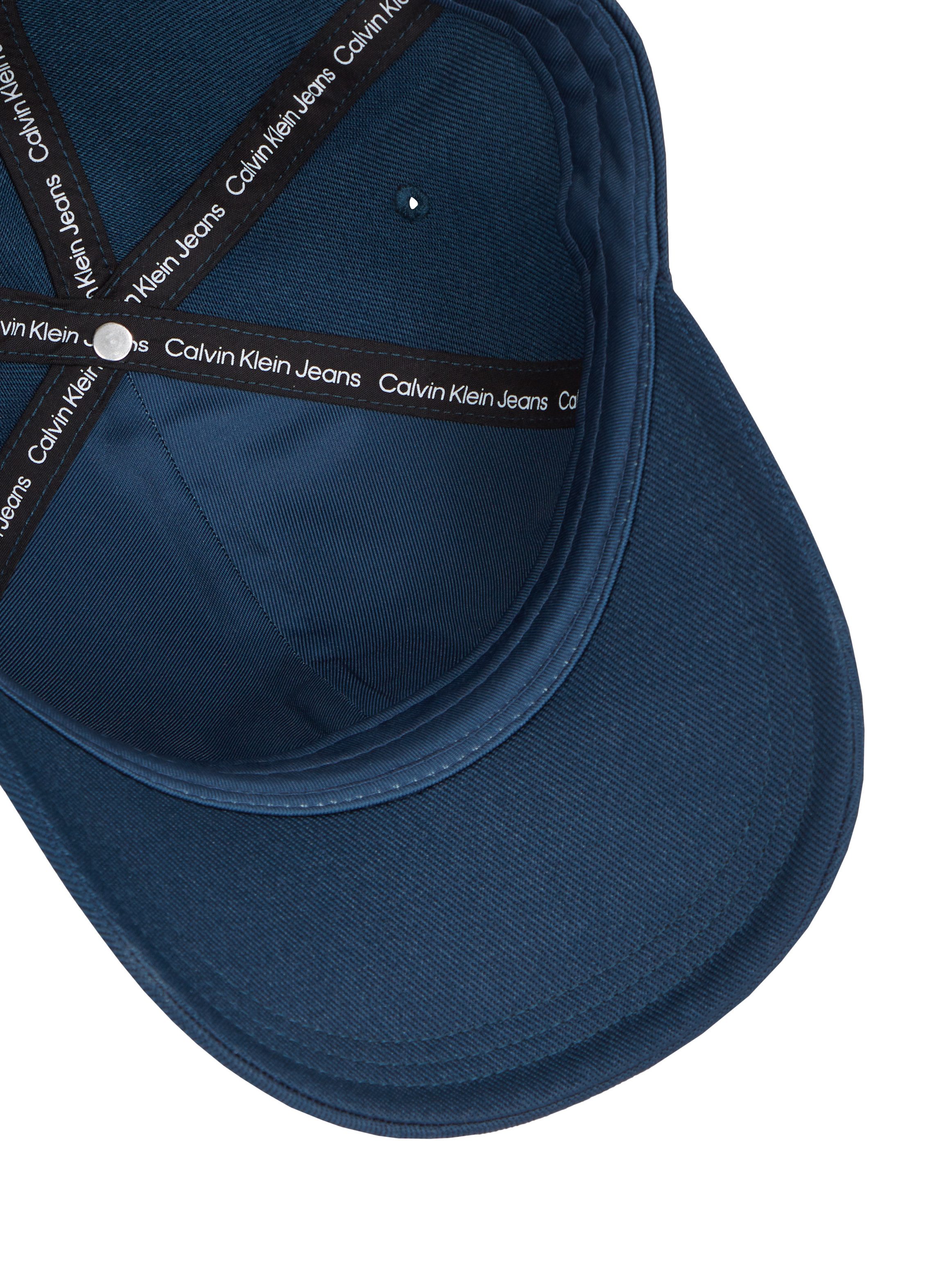 Calvin Klein Baseball Cap MONO LOGO PATCH CAP leichten Schimmereffekt, Logopatch, unisex