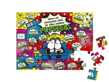 puzzleYOU Puzzle sheepworld – Pupsegal, 48 Puzzleteile, puzzleYOU-Kollektionen