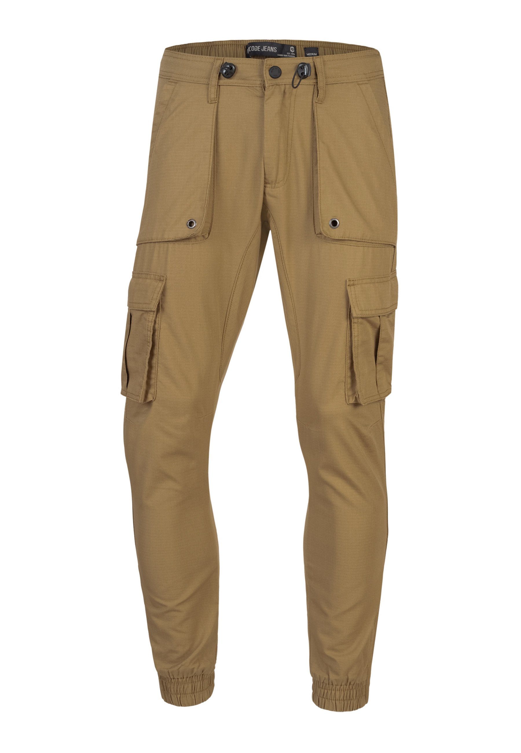 Indicode Cargohose Herren Leonard Cargo Hose Herrenhose günstig online kaufen