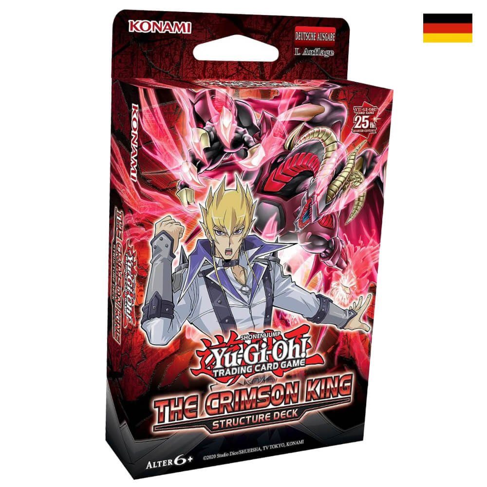 Yu-Gi-Oh Sammelkarte YGO Yu-Gi-Oh! The Crimson King Karten Sammelkarten DE - 1 Structure, Karten Sammelkarten - 1 Structure Deck Deutsch