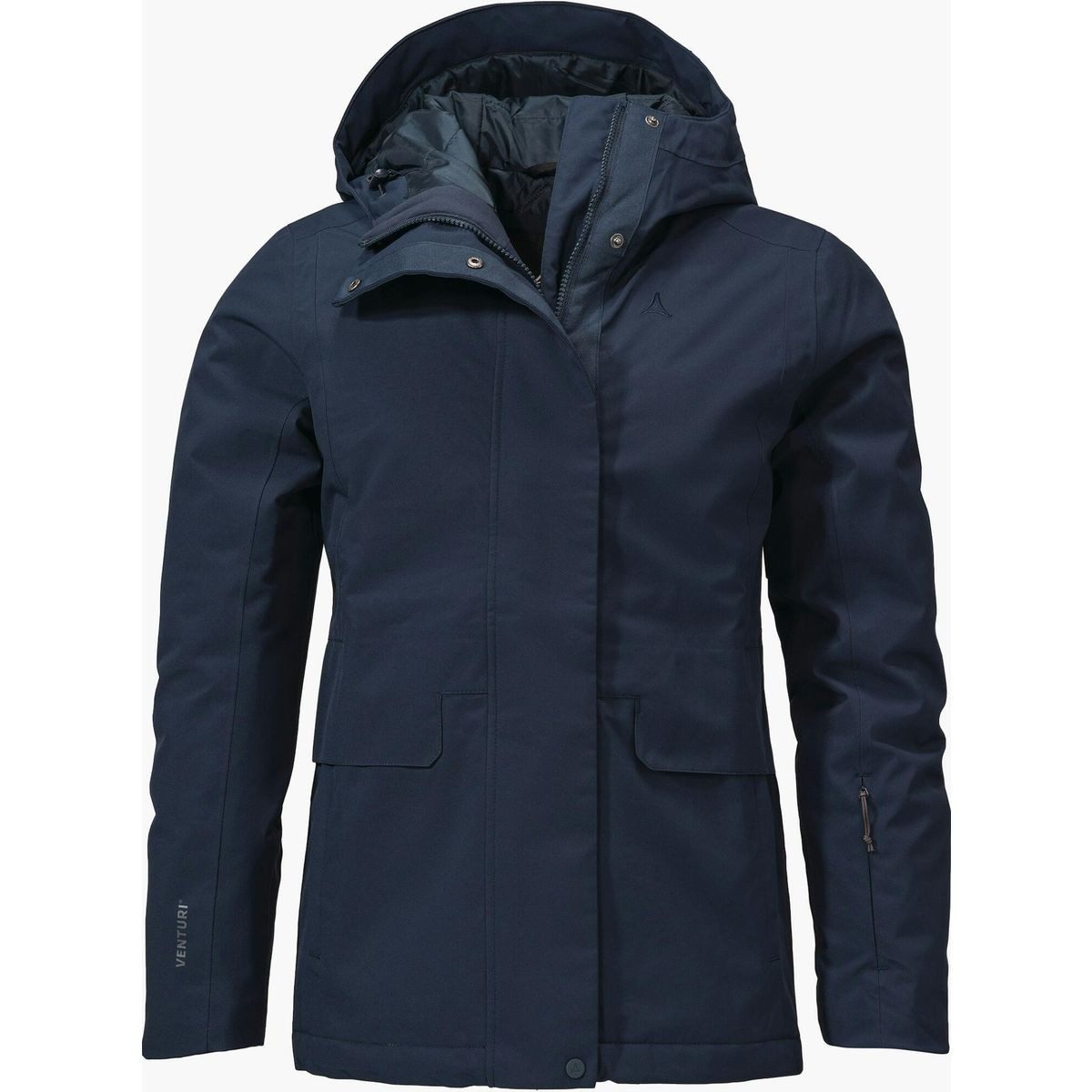 Schöffel Outdoorjacke Ins Jacket Antwerpen Women Stylische, wasserdichte Skijacke für Damen mit hoher Atmungsaktivität