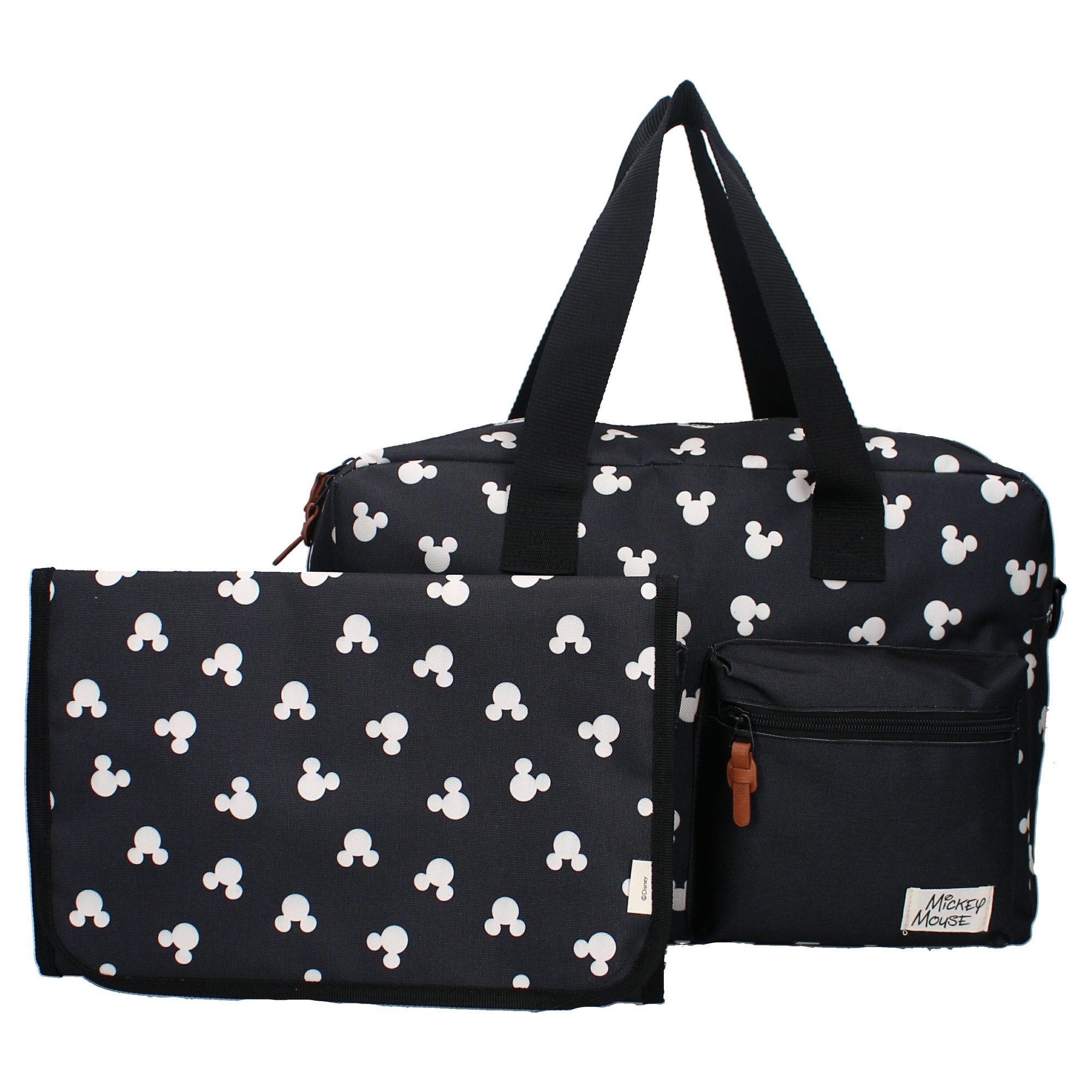 Vadobag Wickeltasche Mickey Mouse Better Care, mit viel Stauraum und passender Wickelunterlage