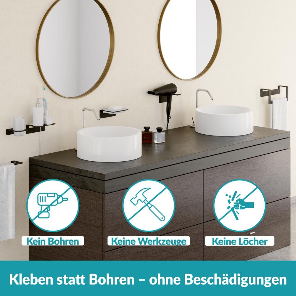 WEISSENSTEIN Handtuchstange ohne Bohren günstig online kaufen