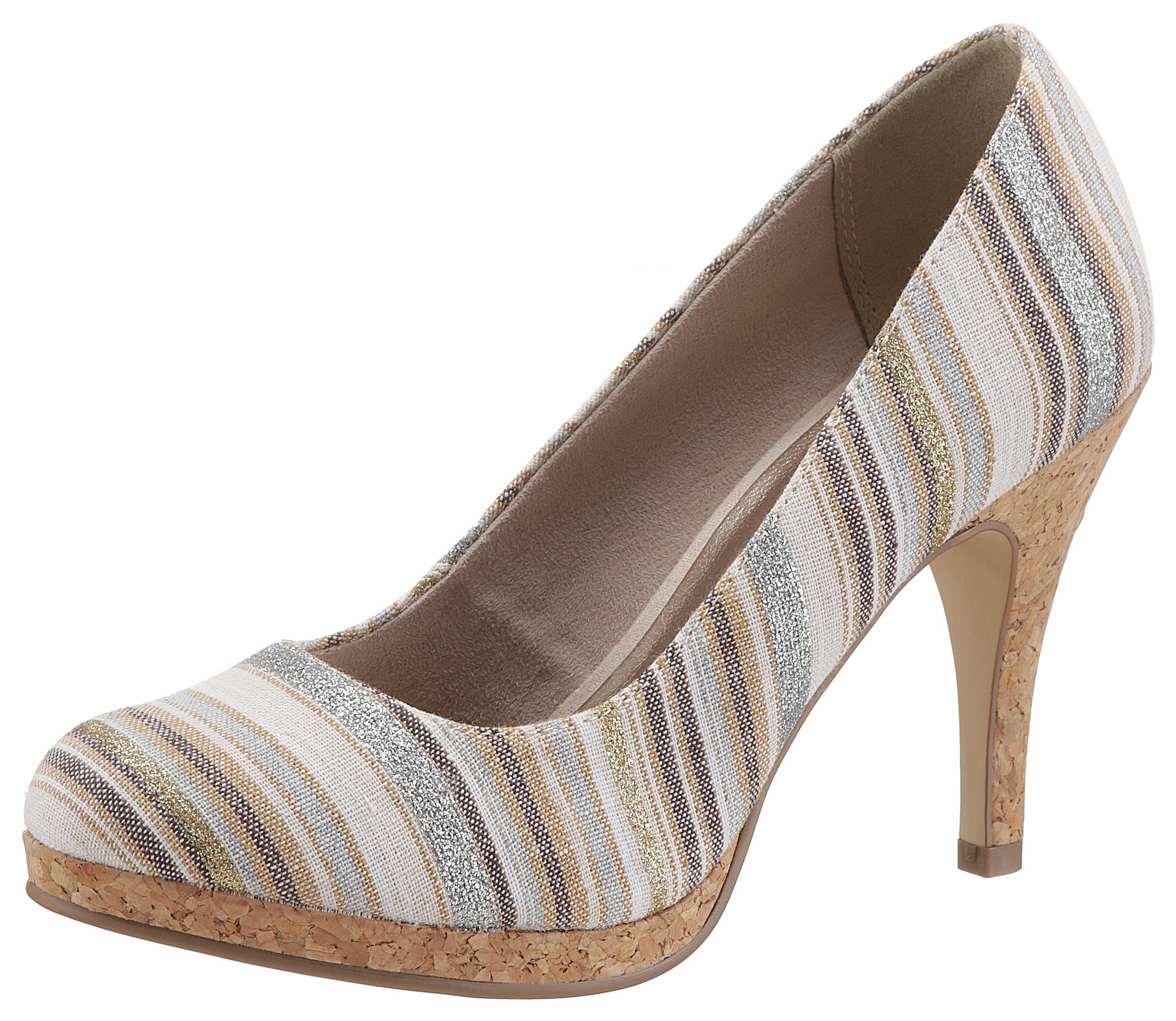 tamaris beige high heels