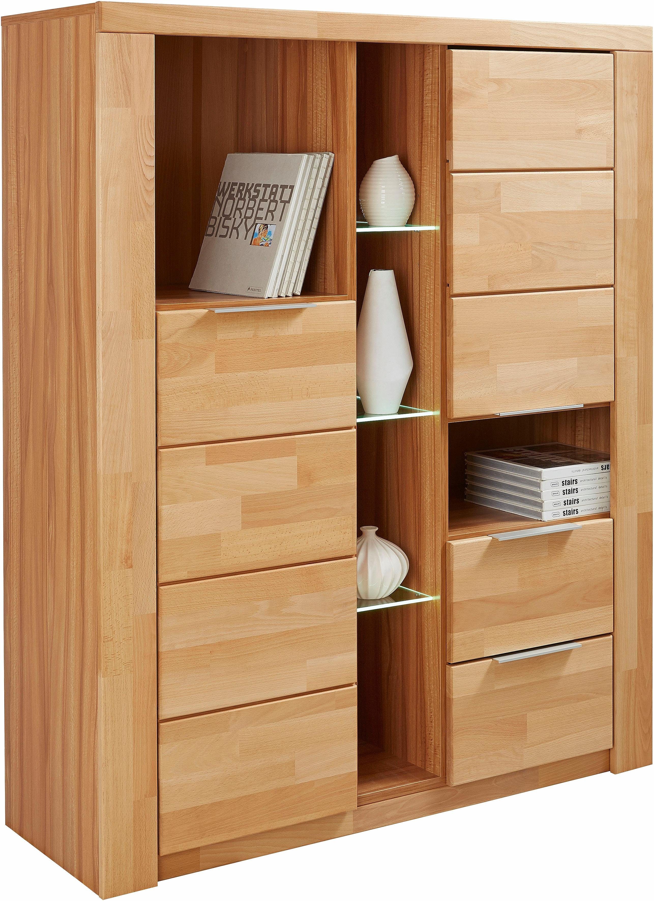 Highboard, Breite 120 cm, 2 Schubkästen online kaufen | OTTO