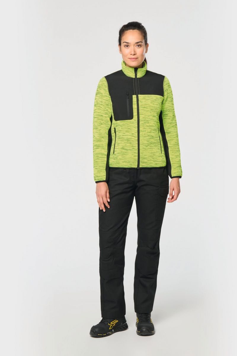 WK. Designed To Work Recycled Polyester Jersey Work Jacket for Women