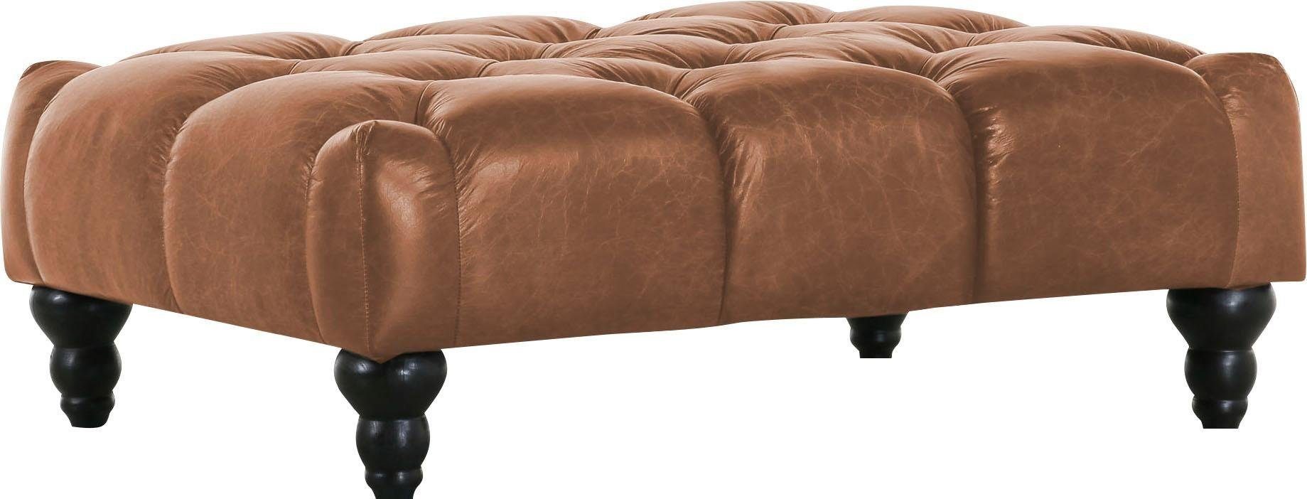 Gutmann Factory Hocker Amazonas, in Chesterfield Optik