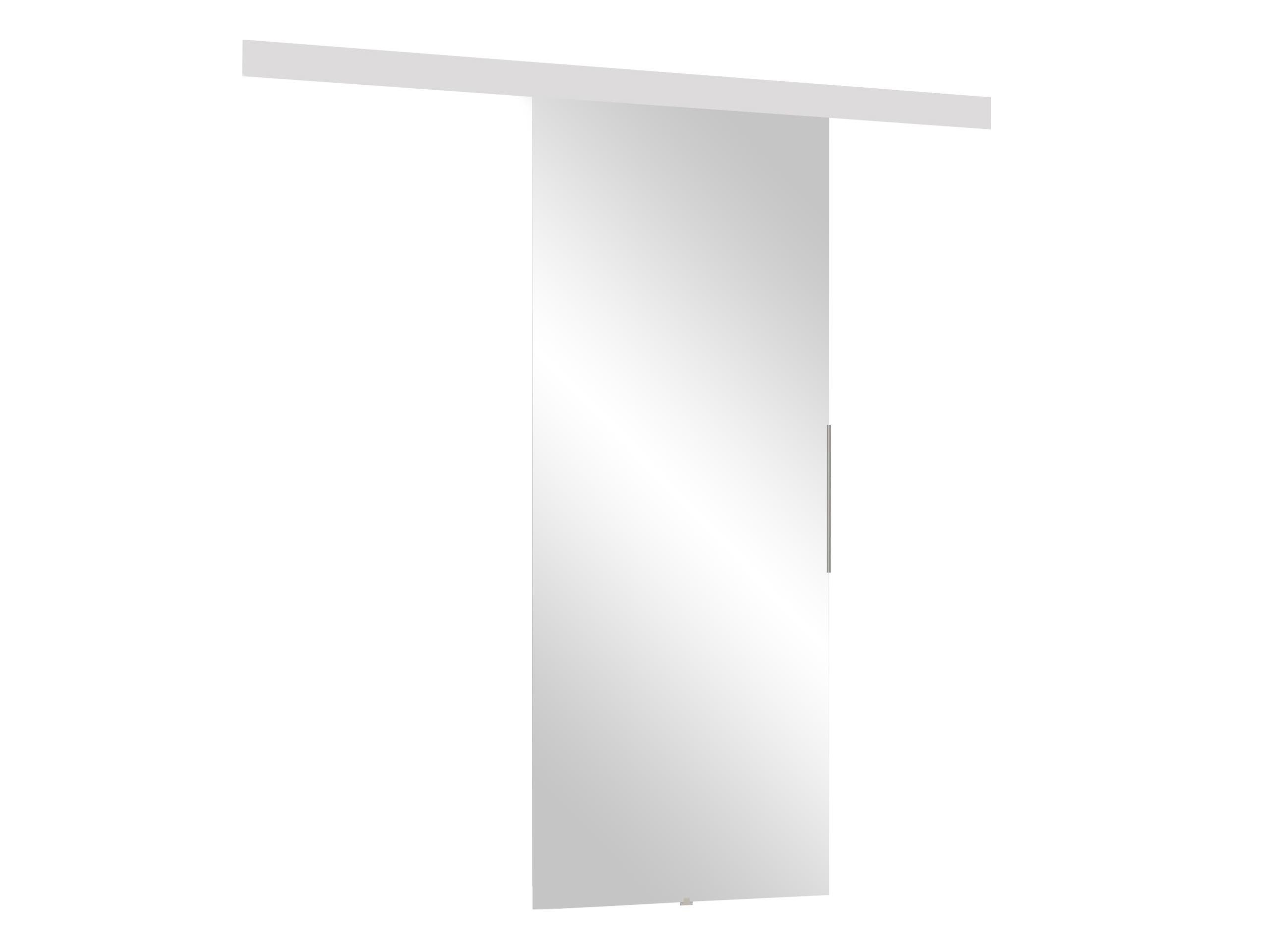 MIRJAN24 Schiebetür Mirror (Tür universell Links / Rechts), mit Frontspiegel, 76/86/96/106 cm