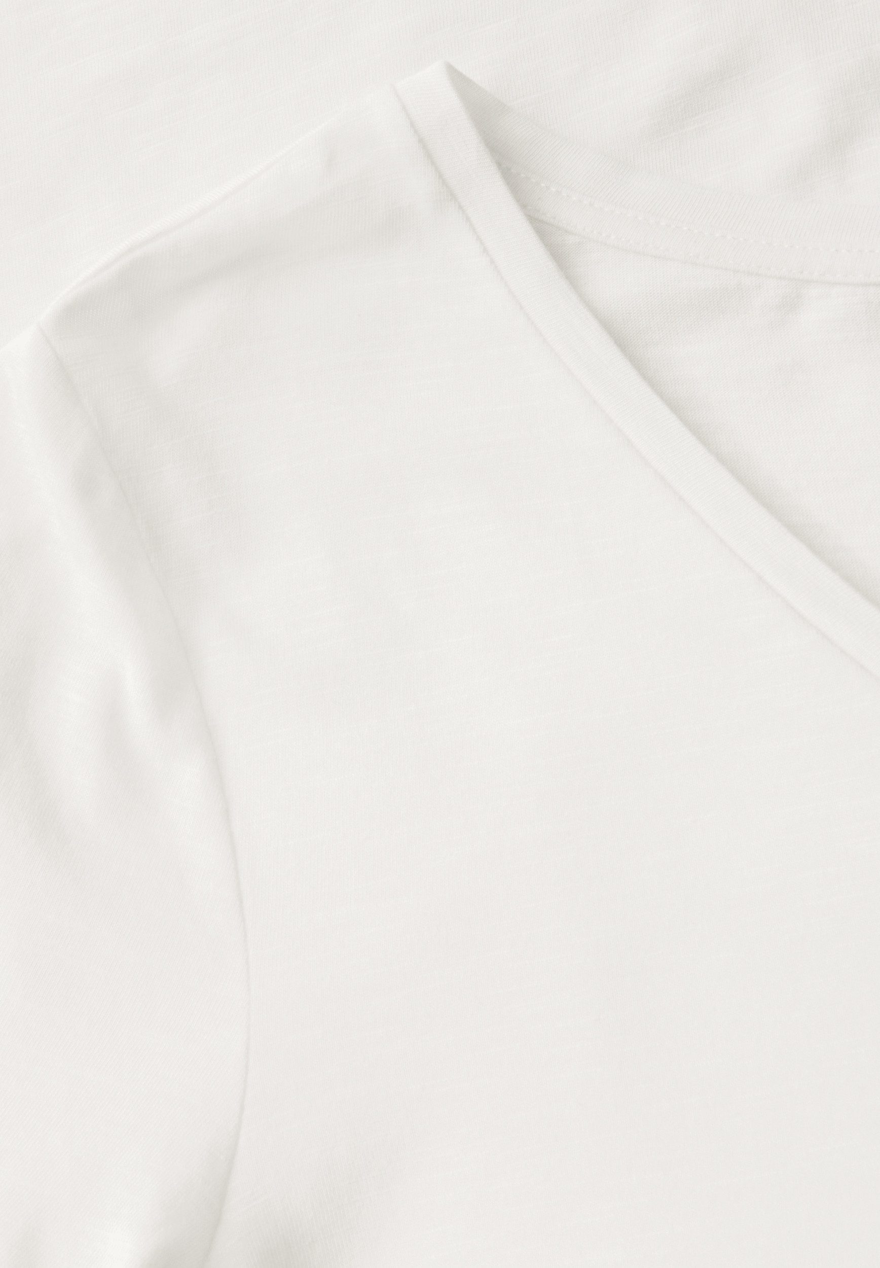 STREET ONE T-Shirt - Damen T-Shirt Halbarm – V-Ausschnitt günstig online kaufen