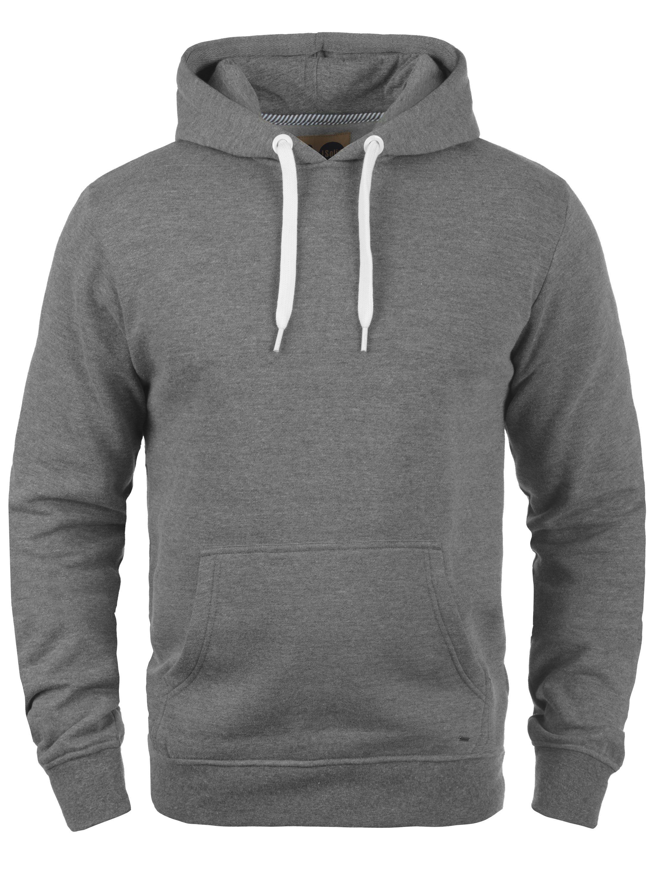 !Solid Hoodie SDOlli Kapuzenpullover mit kontrastfarbenen Tunnelzug