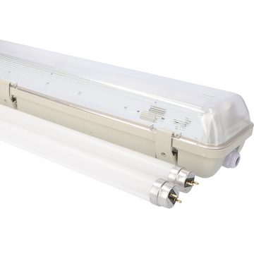 LED's light LED Deckenleuchte 2400203_01 Feuchtraumleuchte, LED, mit LED-Röhren 120 cm 2x 14W neutralweiß IP65 G13