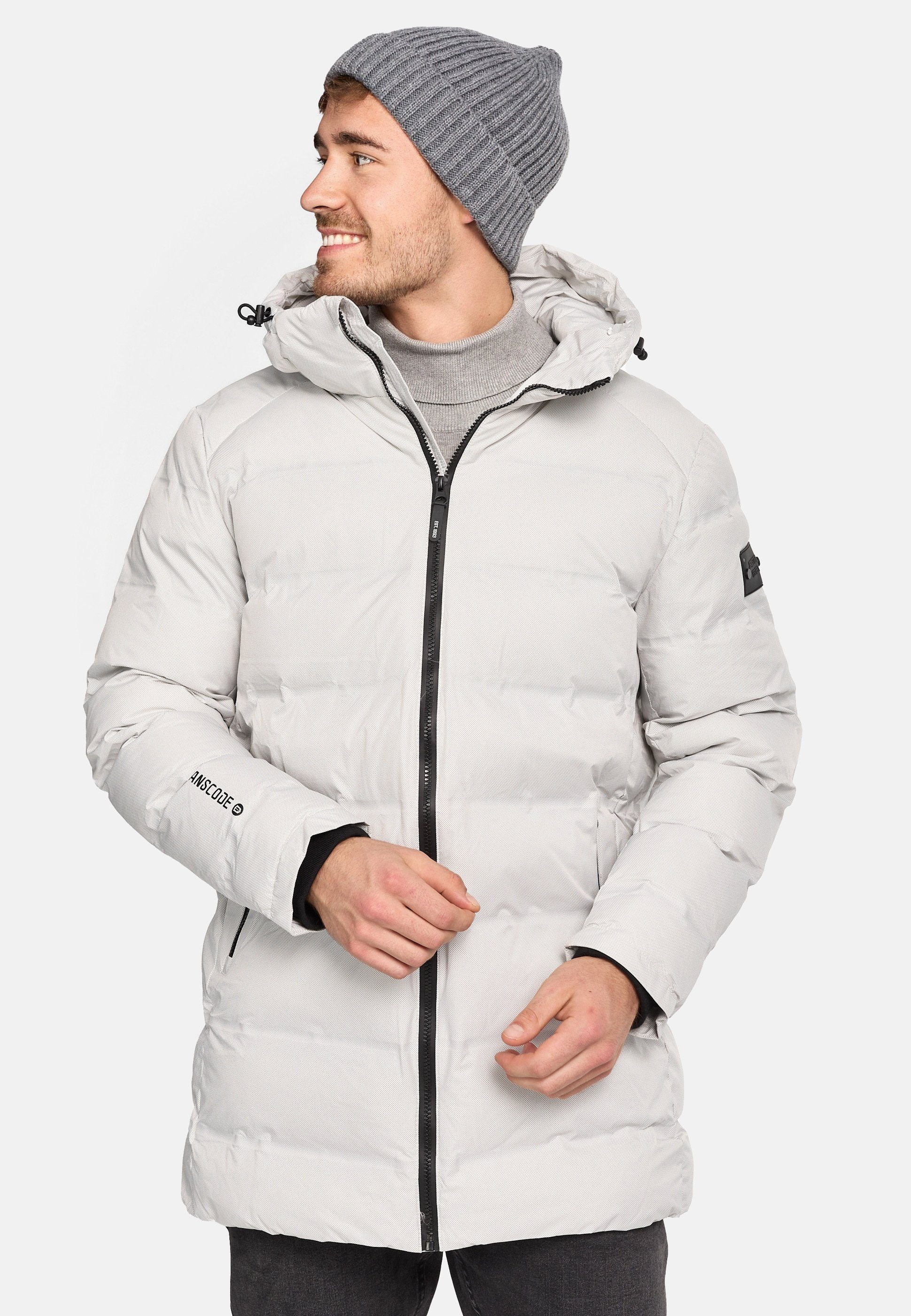 Indicode Winterjacke Herren Parkkish Jacke Winter Herrenjacke