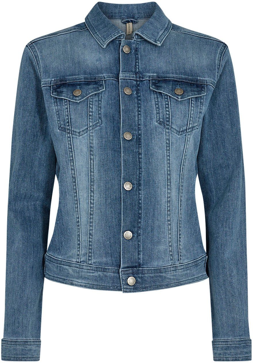 LIGHT 3 taillierte 2020 soyaconcept BLUE DENIM SC-KIMBERLY Jeansblazer Form