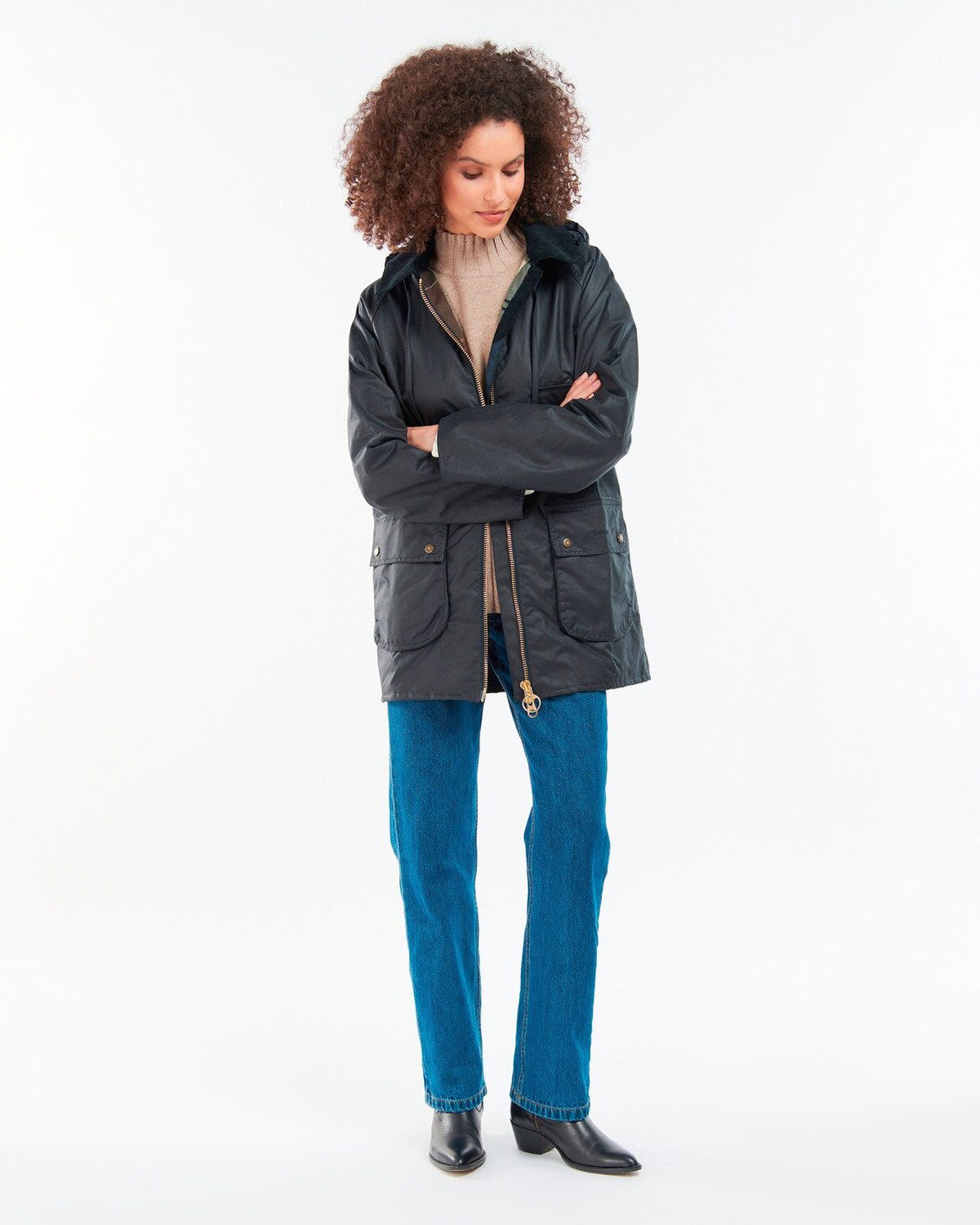 Barbour Allwetterjacke Wachsjacke Highclere Tartan