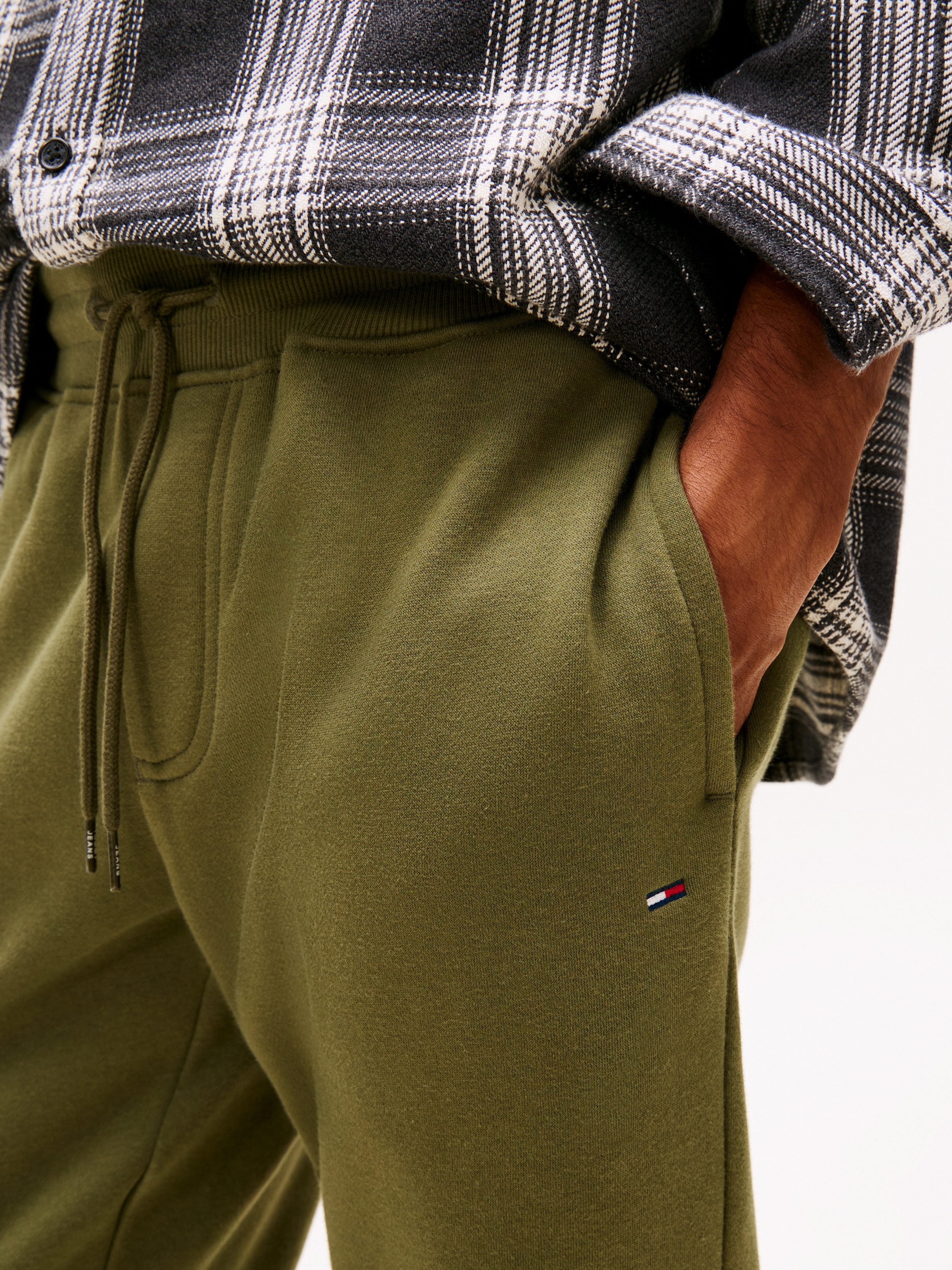 Tommy Jeans Sweathose TJM SLIM S FLAG SWEATPANT Mit Kordelzug günstig online kaufen