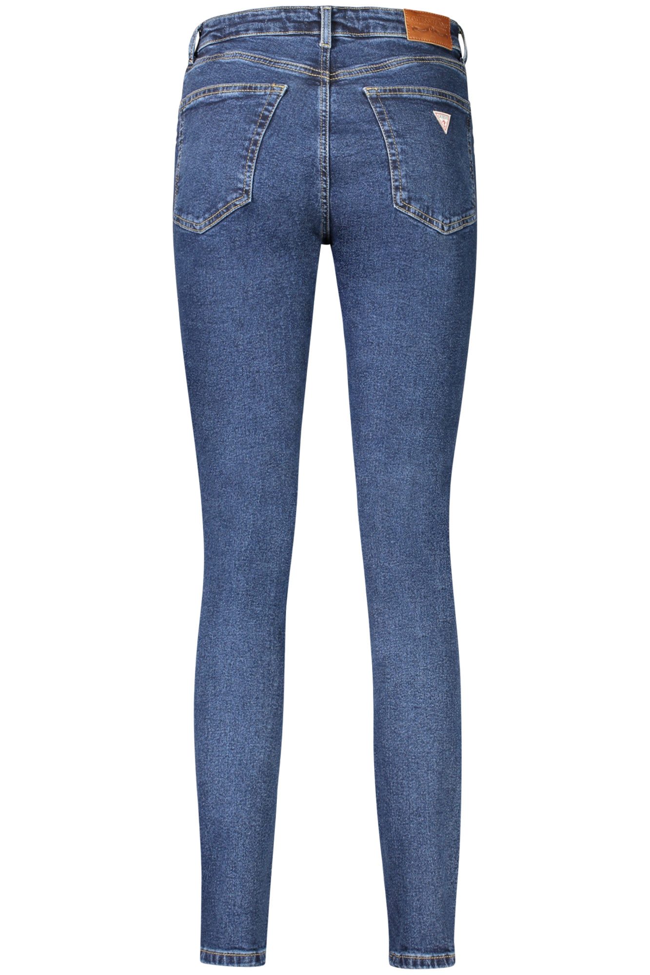 GUESS JEANS 5-Pocket-Jeans Damen Skinny Jeans Blau – Stilvoller 5-Taschen-Denim mit Logo