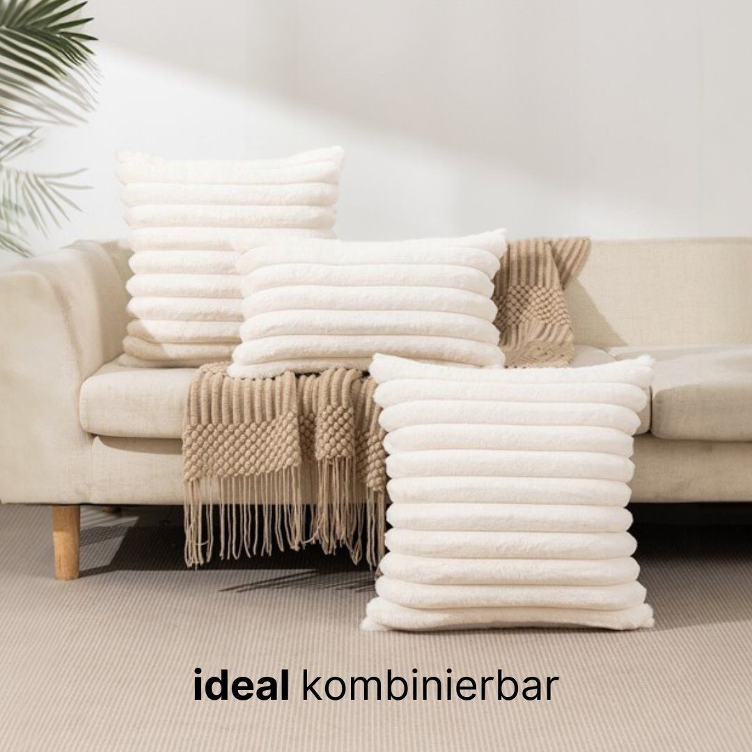 LIVINA HOME Kissenbezug Premium Kissenbezüge, Dekokissen Couchkissen Sofakissen, Kissenhülle, (1 Stück), Kuschelkissen Zierkissen, Kissen Bezug Set, Black Friday Sale!