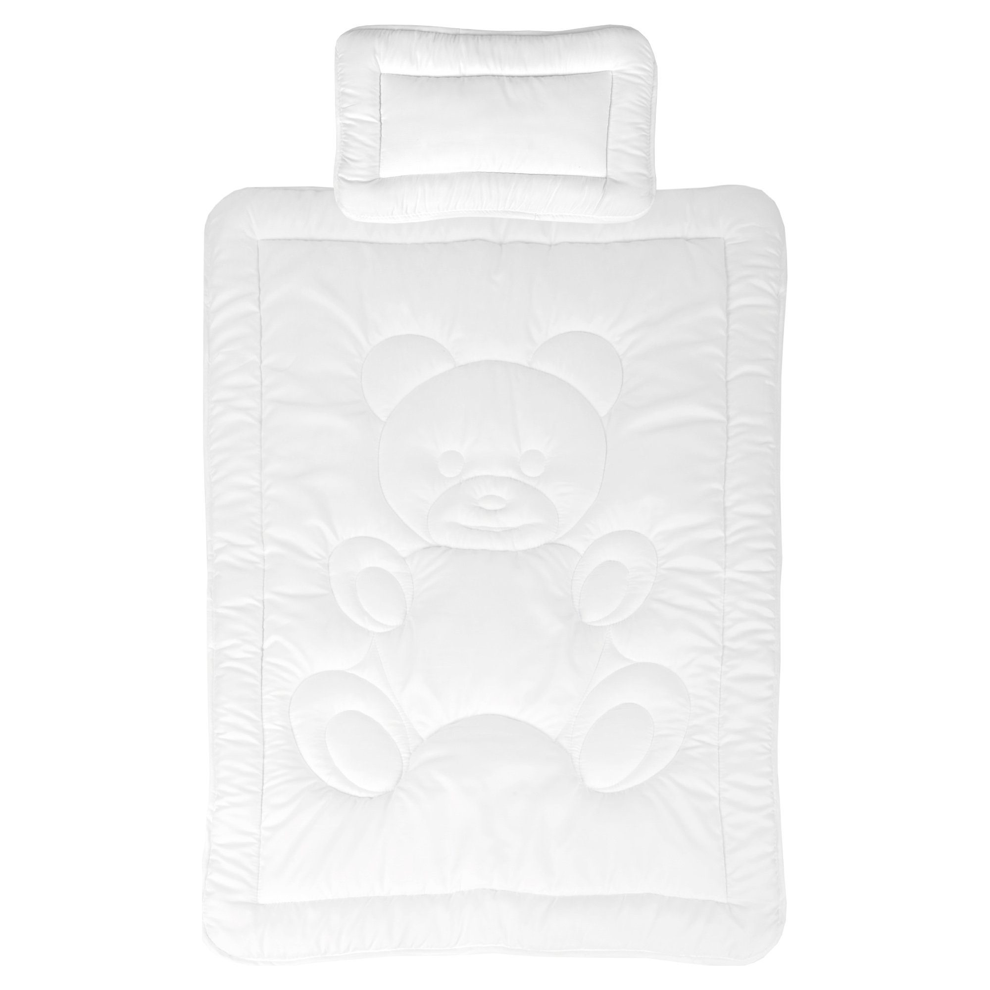 Bestlivings Kinderbettdecke + Kopfkissen Bettenset für Kinder, Füllung: Pol günstig online kaufen