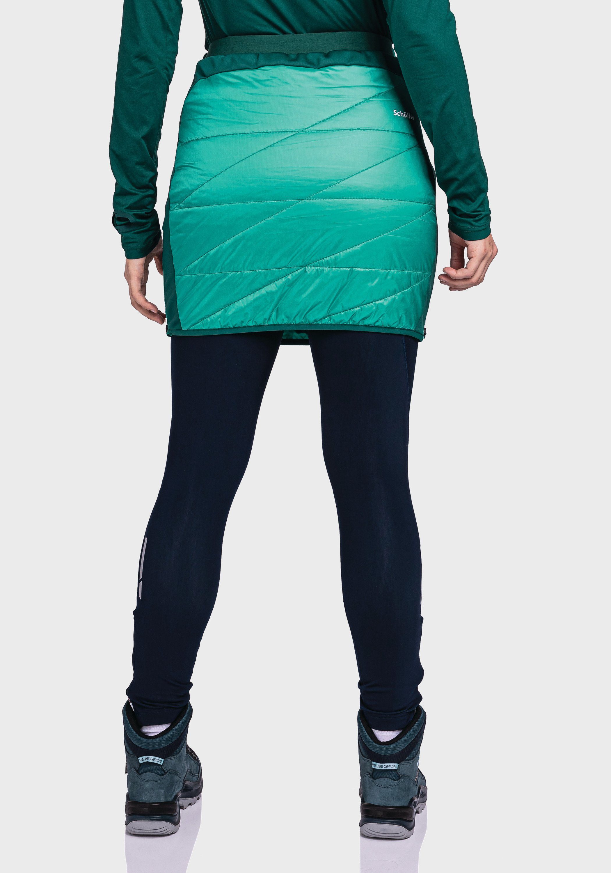 grün L Schöffel Sweatrock Thermo Skirt Stams