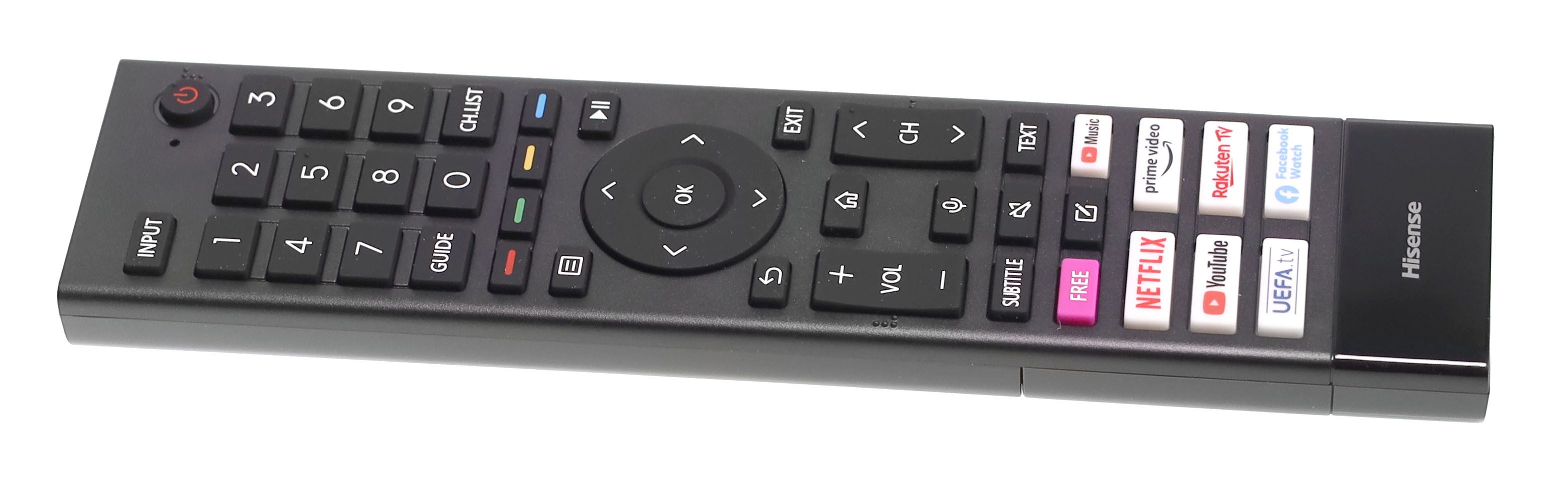 Hisense HT288490 ERF3B80H Fernbedienung für 50E76GQ 55E76GQ Smart TV Fernbedienung