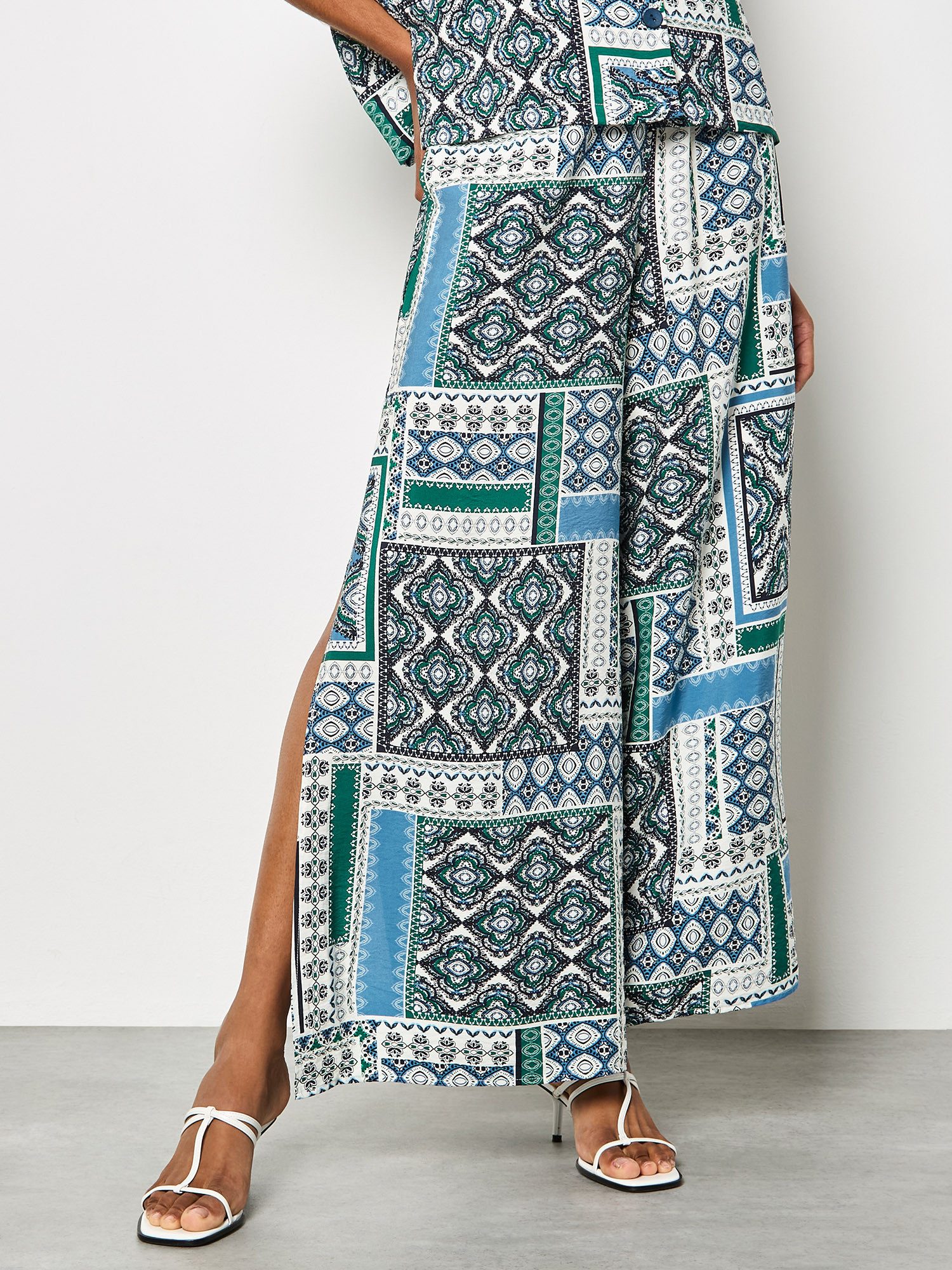 Palazzohose Folk-Patchwork-Hose