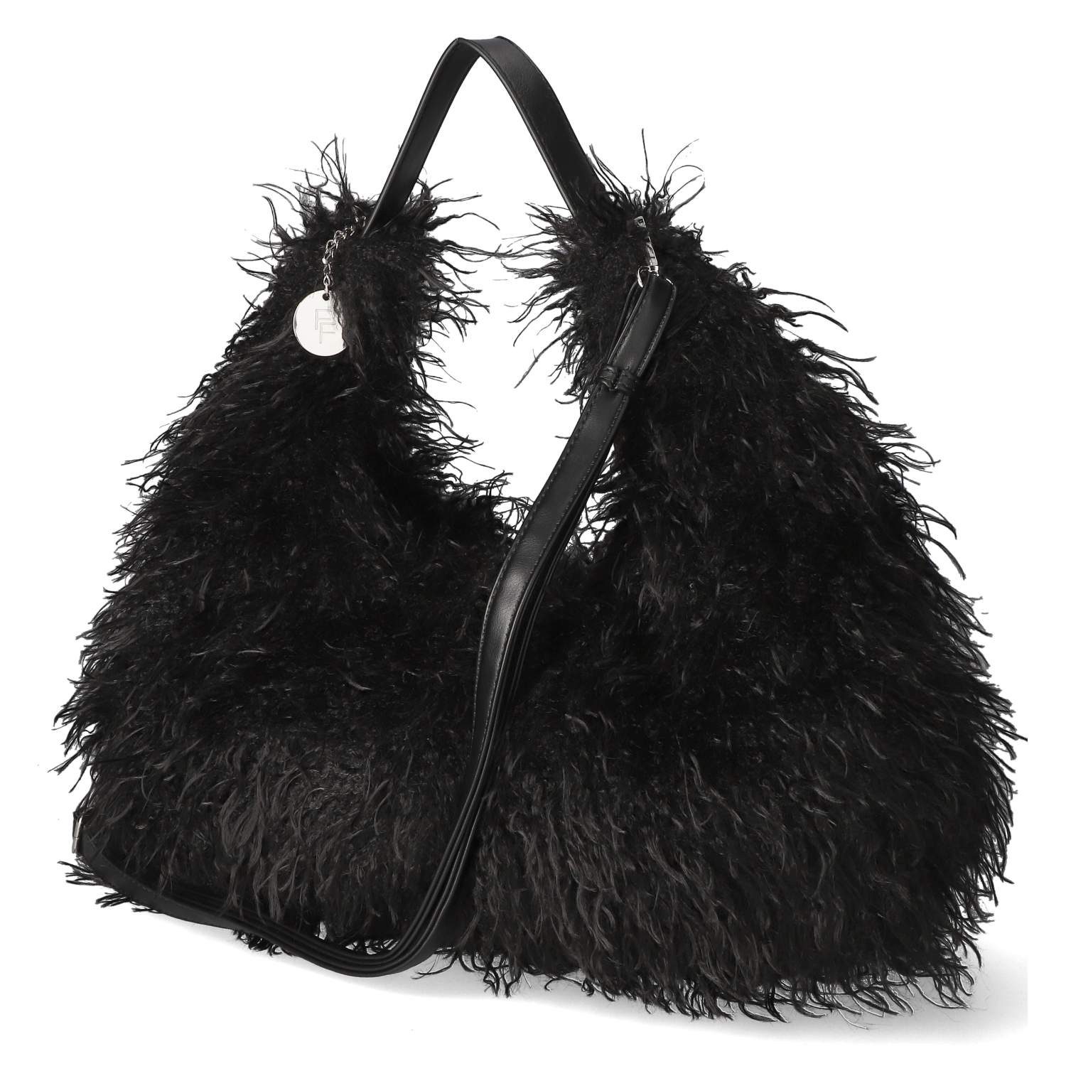 Fräulein Frida Handtasche Fräulein Frida FF2124,100 Damen Umhängetaschen Textil black