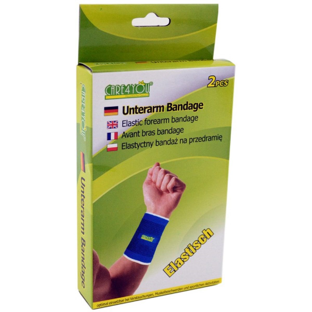 B-Care Bandage Stützbandage Universalgröße Komfort und Stabilität 1 und 2er Set