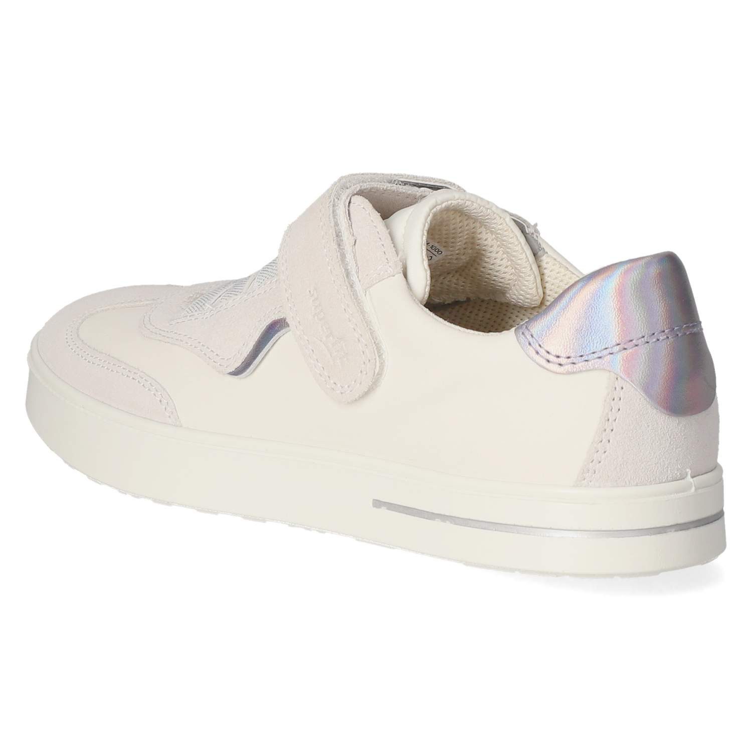 Superfit Superfit 1-000814-1000 Mädchen Glattleder weiss Slipper