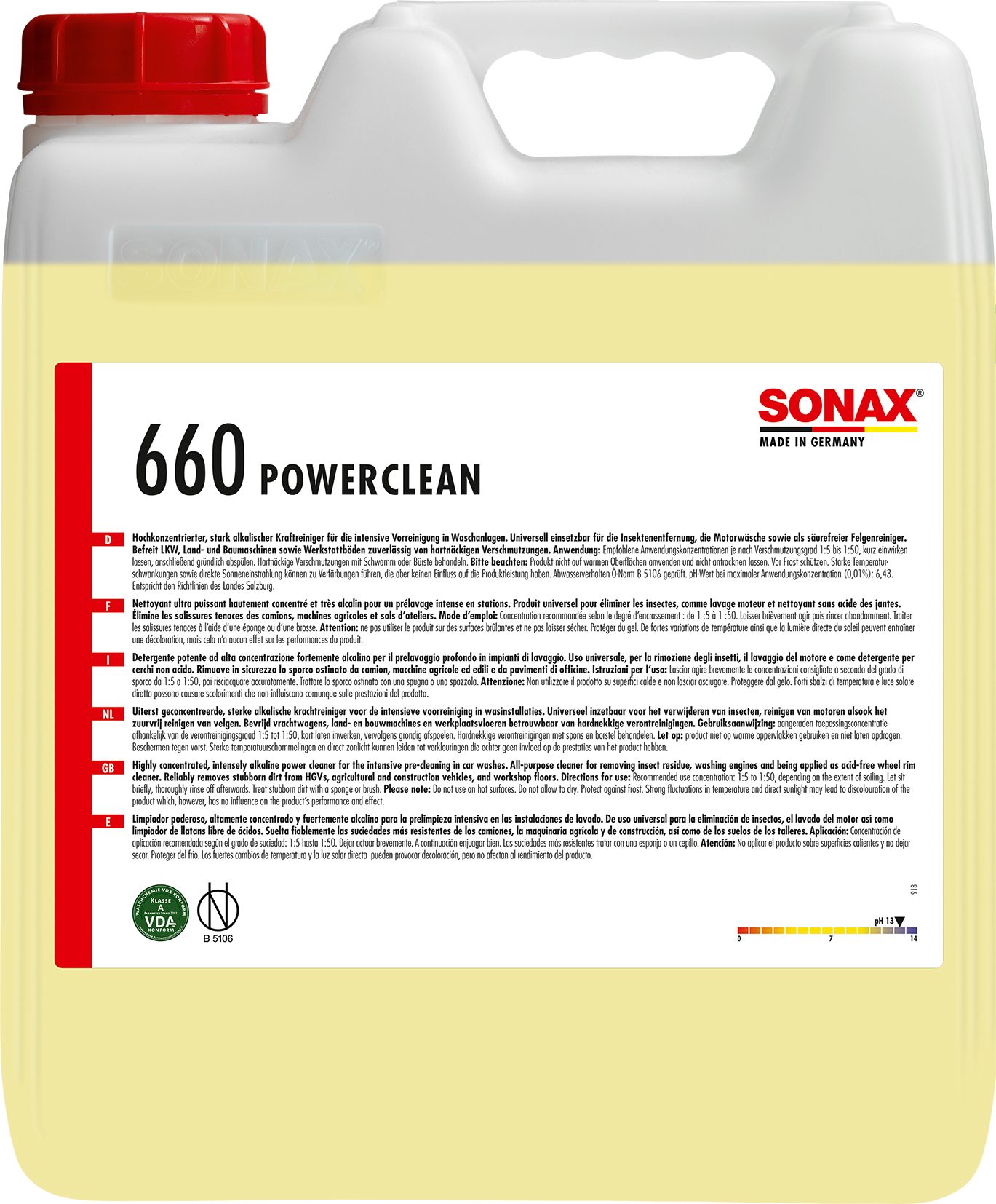 Sonax SONAX SX PowerClean 10 L Auto-Reinigungsmittel