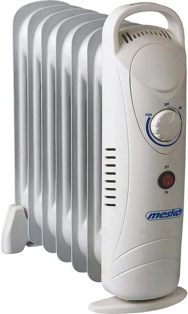 Mesko Ölradiator Ölradiator 7 Rippen Elektroheizung Heizkörper Elektrisch, 700 W, Automatische Abschaltung & Thermostat & Überhitzungsschutz