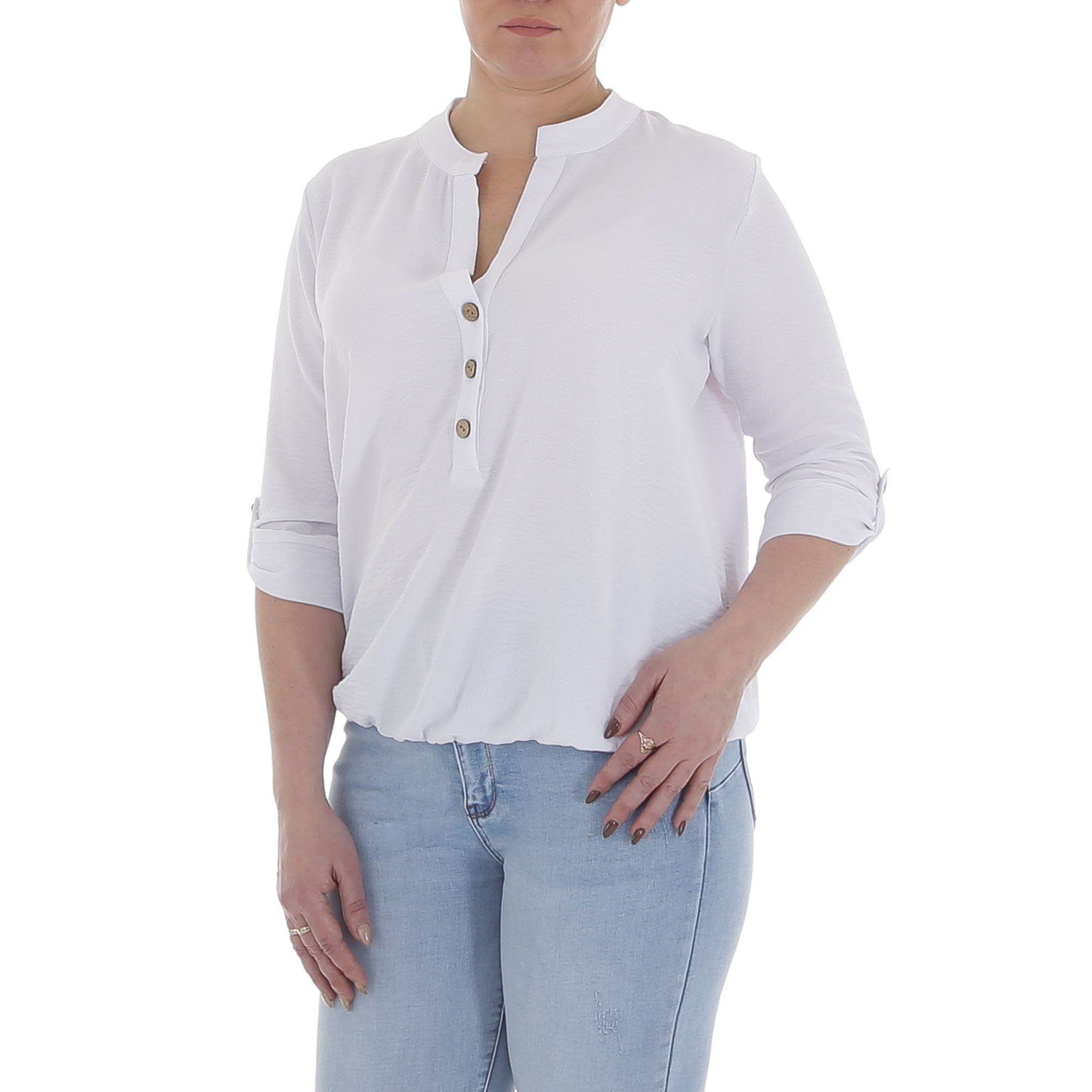 Ital-Design Crinklebluse Damen Elegant (85915881) Bluse günstig online kaufen