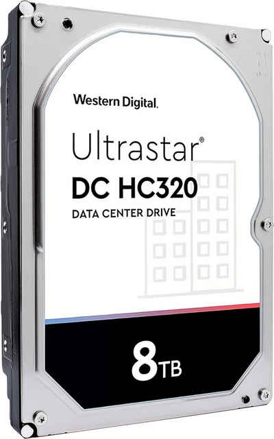WD HGST Ultrastar DC HC320 8TB HUS728T8TALE6L4 3,5 Zoll HDD SATA3 interne HDD-Festplatte