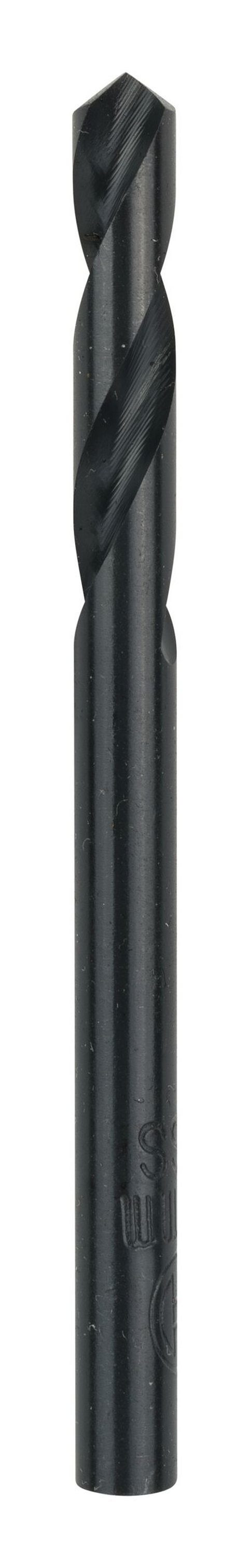 BOSCH Metallbohrer, (10 Stück), HSS-R (DIN 1897) Karosseriebohrer - 5,1 x 26 x 62 mm - 10er-Pack