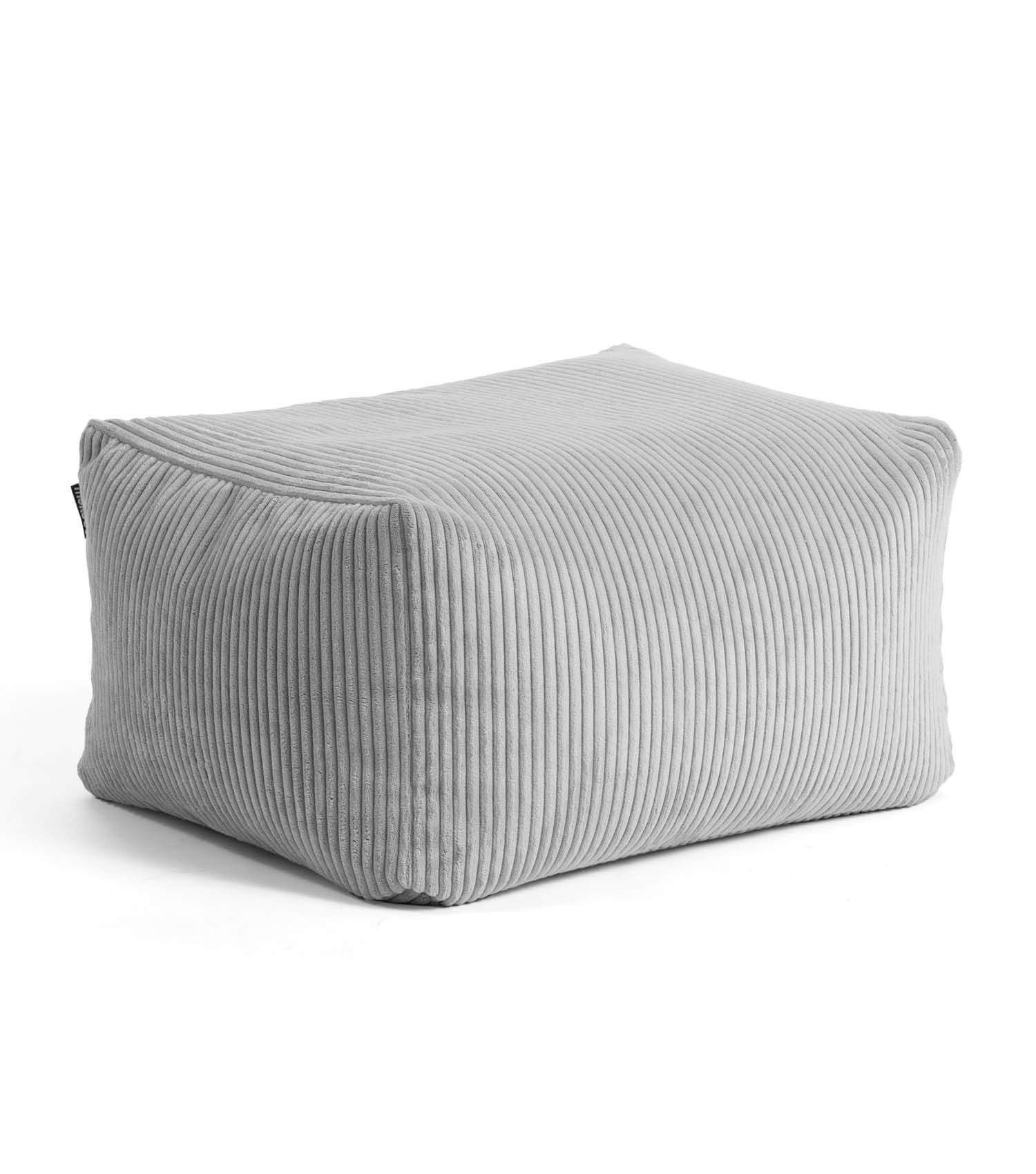 mokebo Pouf Der Ruhestifter (aus Cordstoff), Schützhülle für Outdoor Sitzsack o. Bean Bag, wasserfest